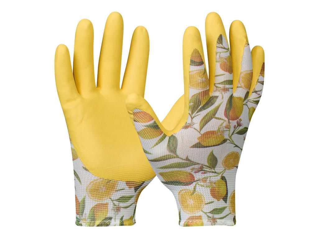 Rukavice GARDELUXE - LEMON pracovní velikost 8