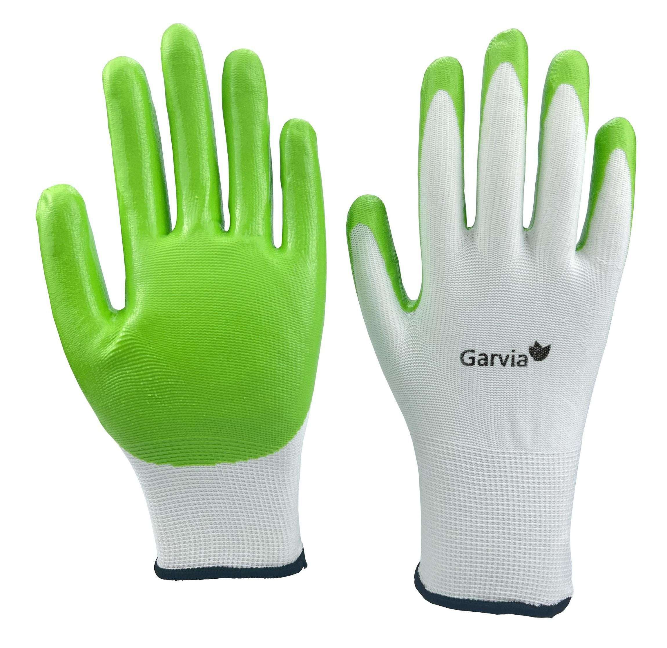 Domácnost a Zahrada - Rukavice zahradní vel. 9 NITRILE green