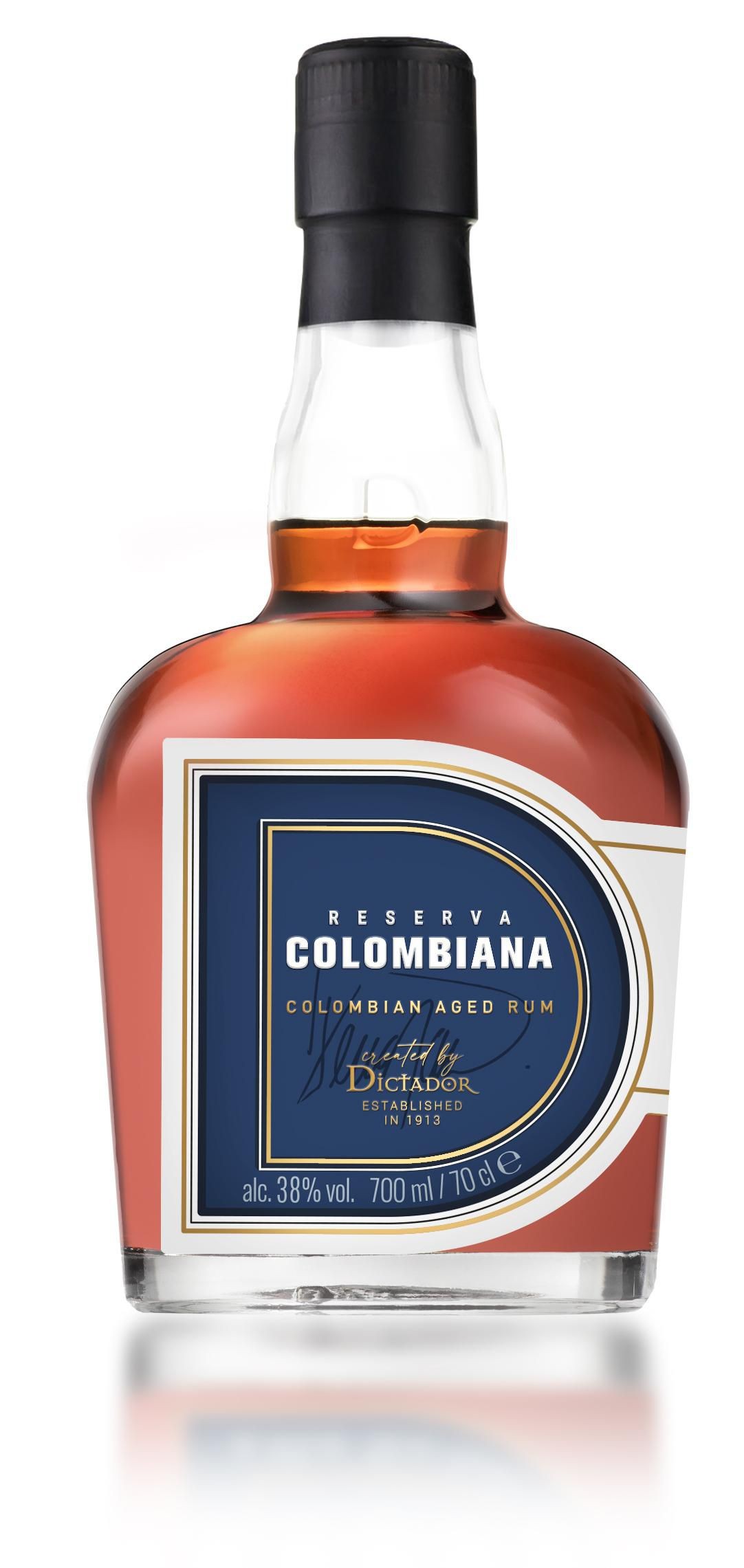 Nápoje - Rum Dictador Reserva Colombiana 38% 0,7l