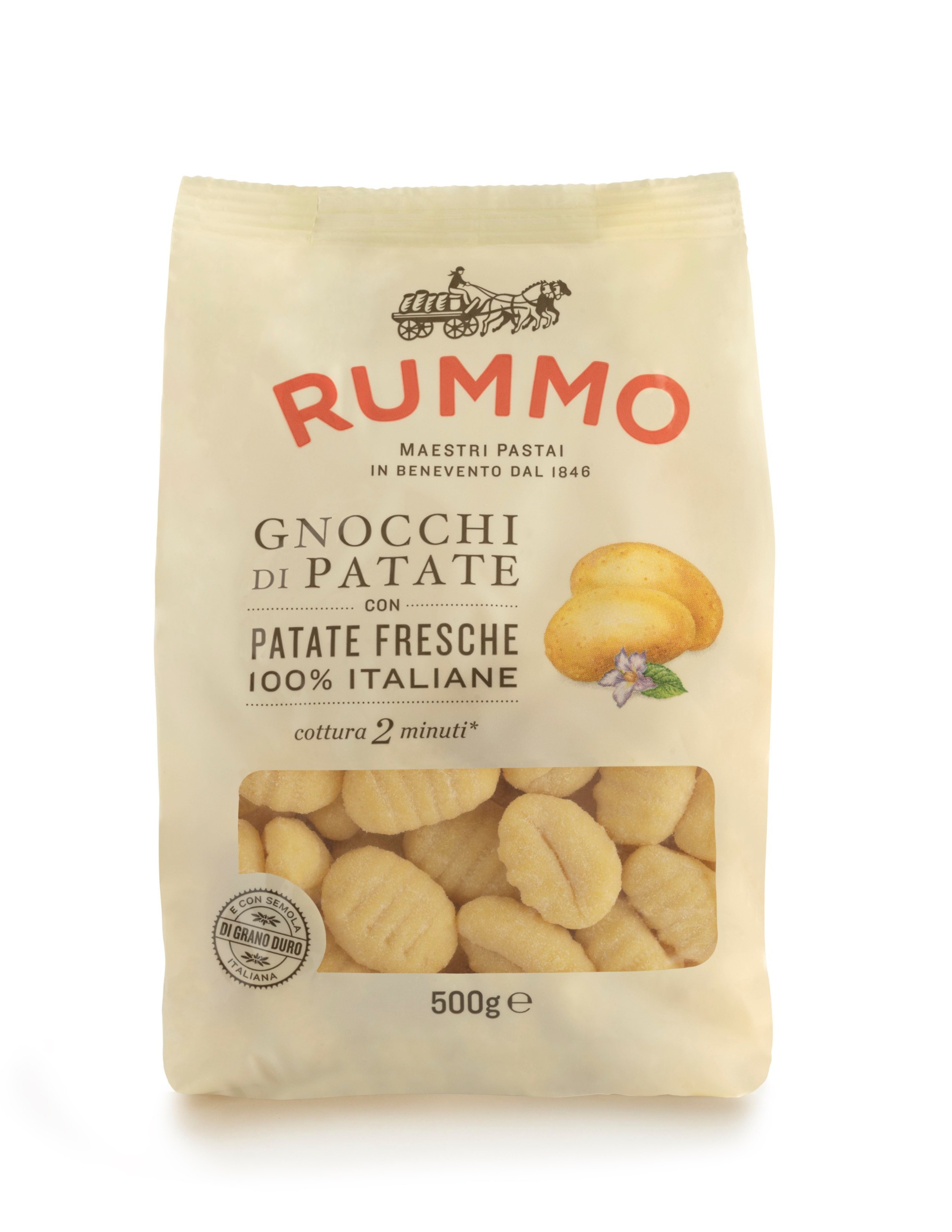 Trvanlivé potraviny - Rummo Bramborové gnocchi 500g