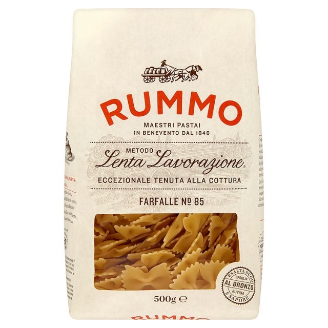 Trvanlivé potraviny - Rummo Farfalle semolinové těstoviny 500 g
