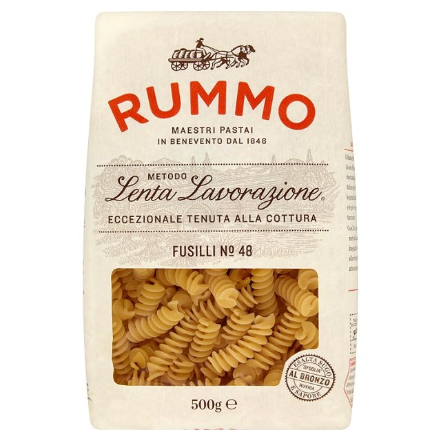 Trvanlivé potraviny - Rummo Fusilli semolinové těstoviny 500 g
