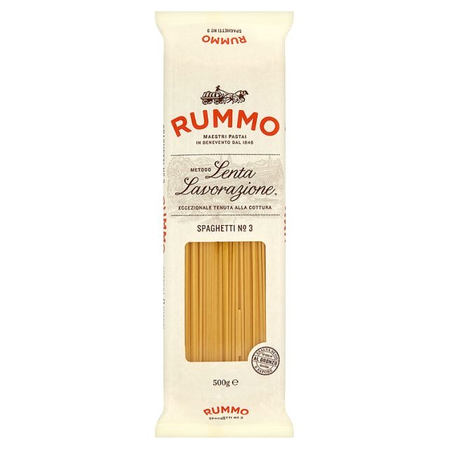 Trvanlivé potraviny - Rummo Spaghetti semolinové těstoviny 500 g