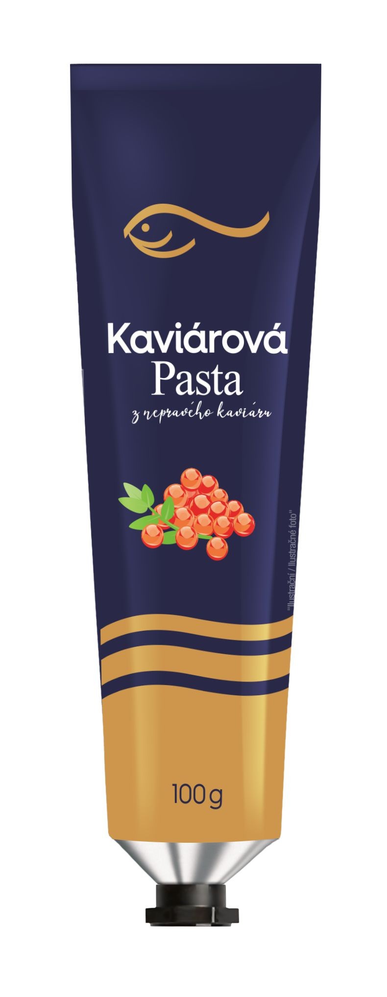 Uzeniny a lahůdky - Rybex Pasta z nepravého kaviáru 100 g