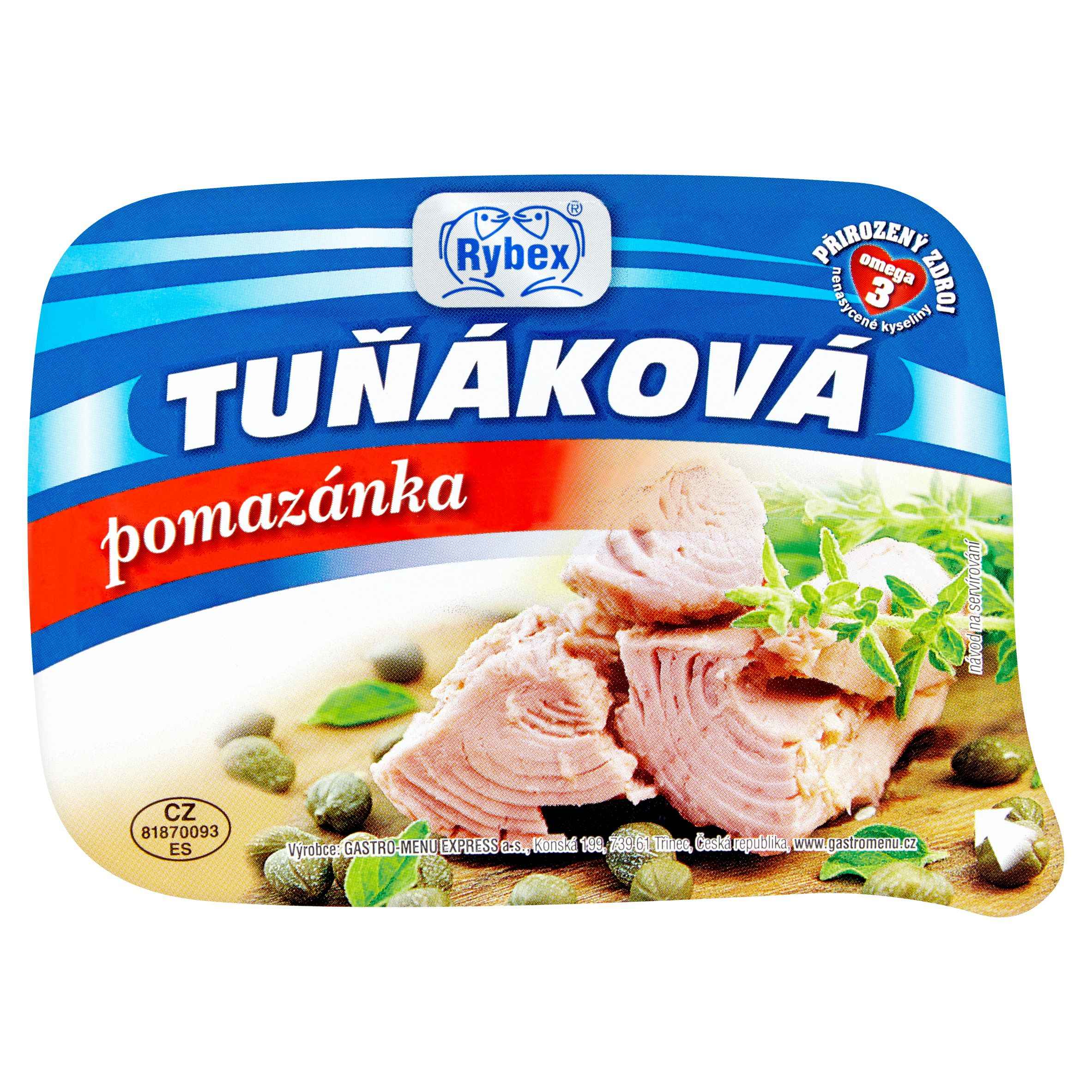 Uzeniny a lahůdky - Rybex Tuňáková pomazánka 120 g