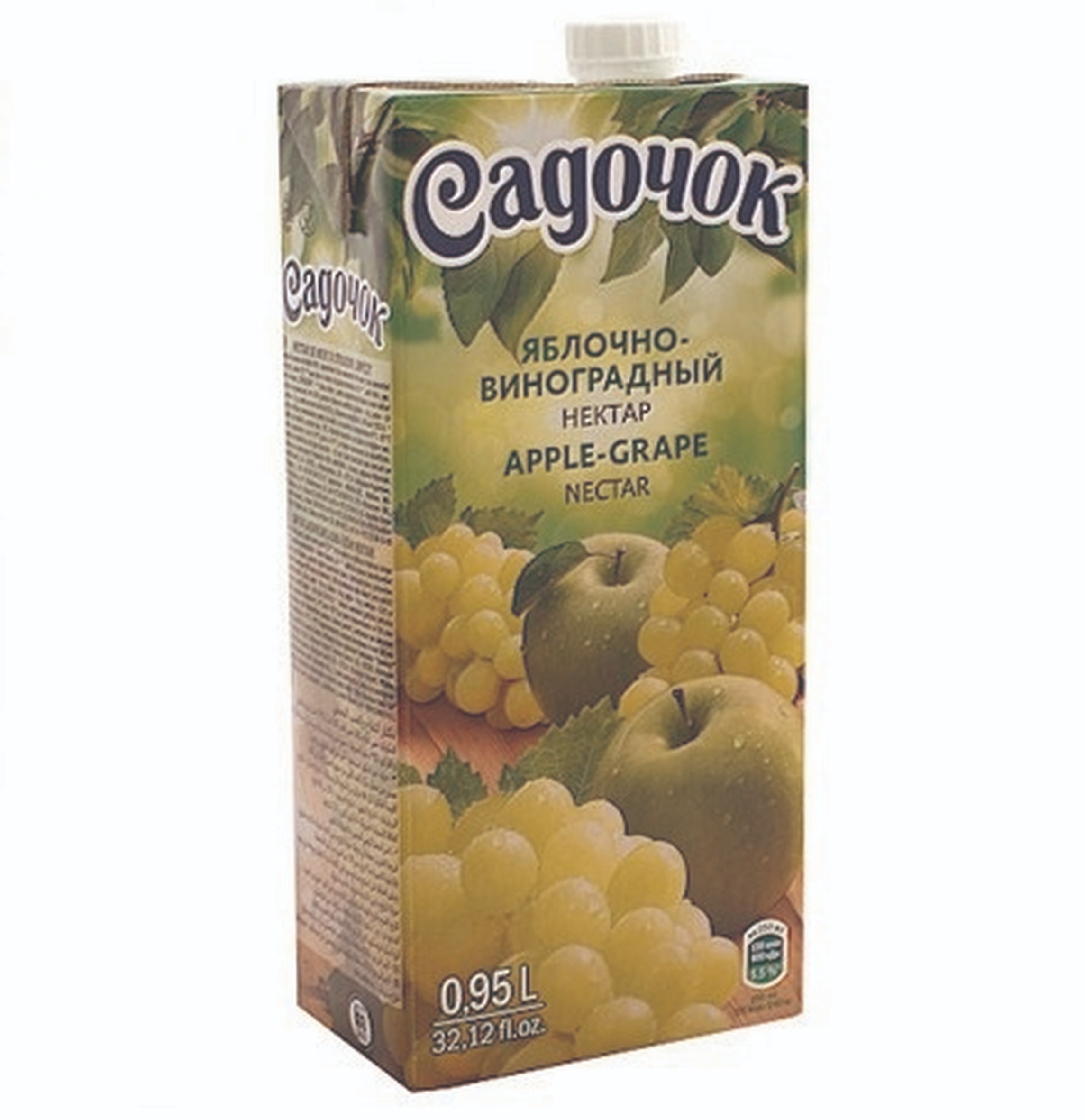 Nápoje - Sadočok Jablko-Hroznové víno 950ml