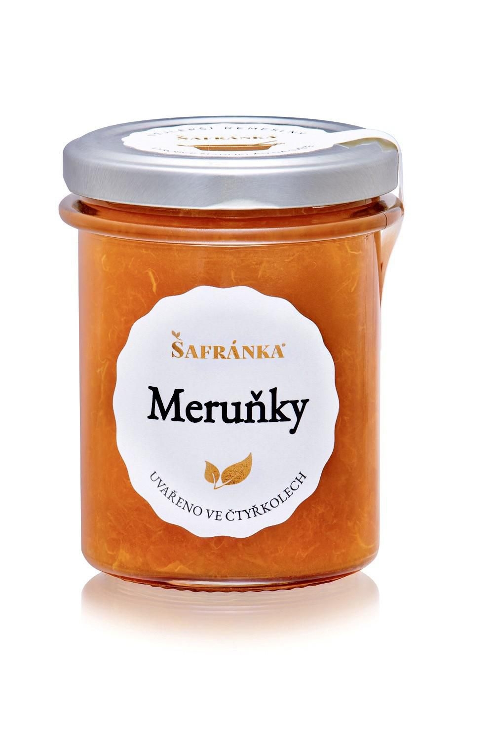 Trvanlivé potraviny - Šafránka Meruňky výběrový džem (extra) speciální 210 g