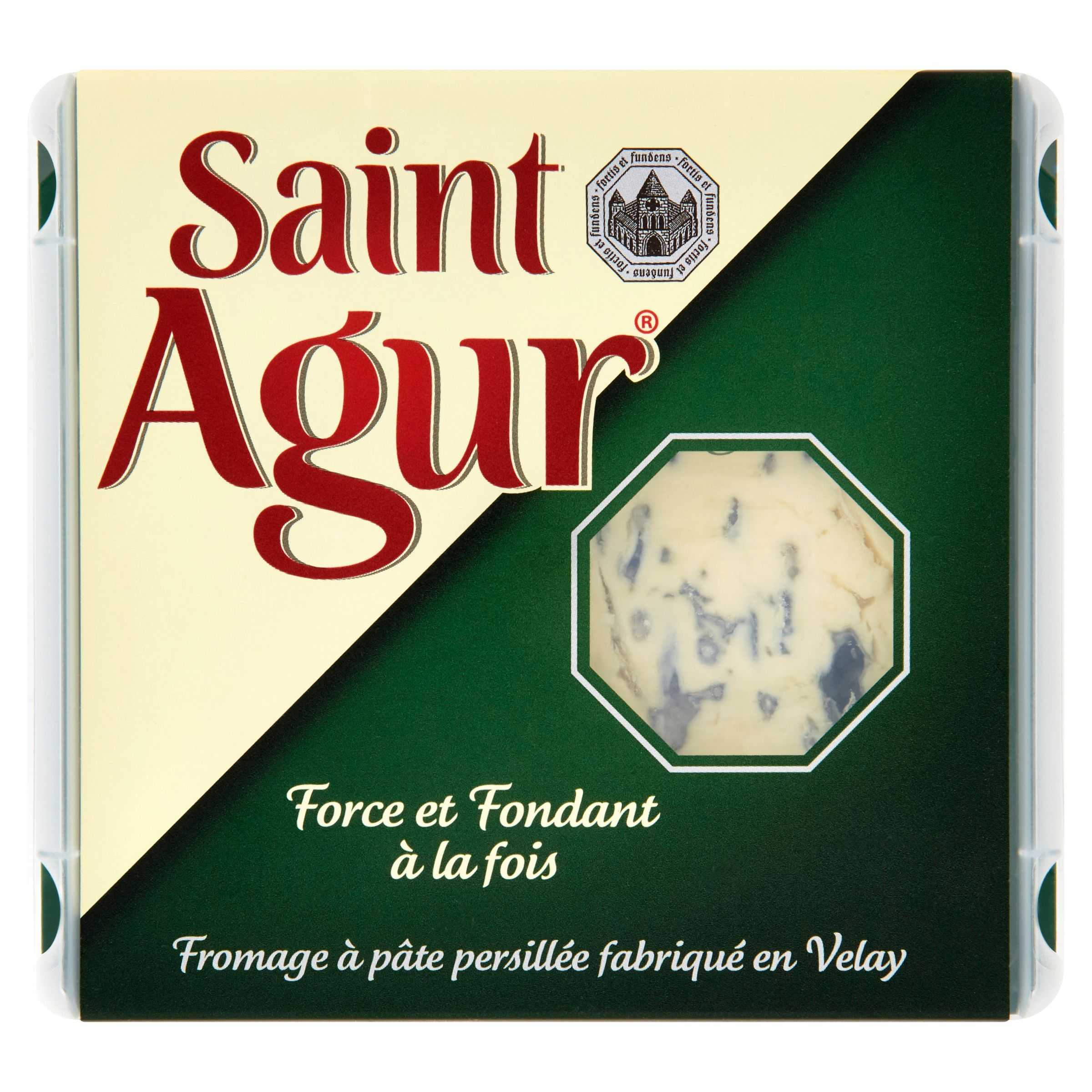 Mléčné a chlazené - Saint Agur Sýr s plísní uvnitř hmoty 125 g