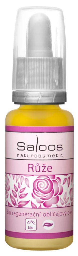 Drogerie a kosmetika - Saloos BIO Regenerační obličejový olej růže 20 ml