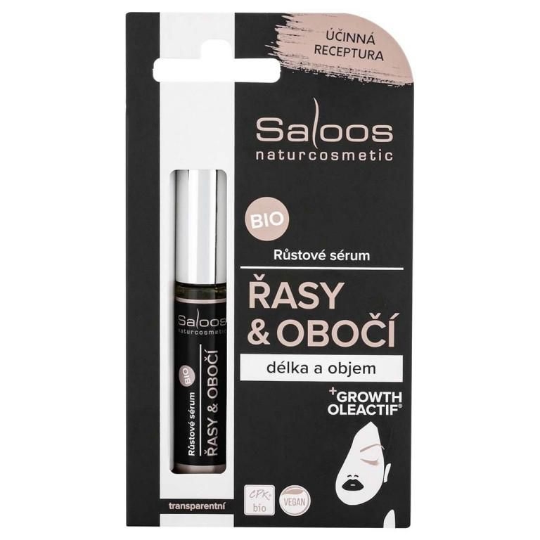 Drogerie a kosmetika - Saloos Bio Růstové sérum Řasy&obočí 7 ml