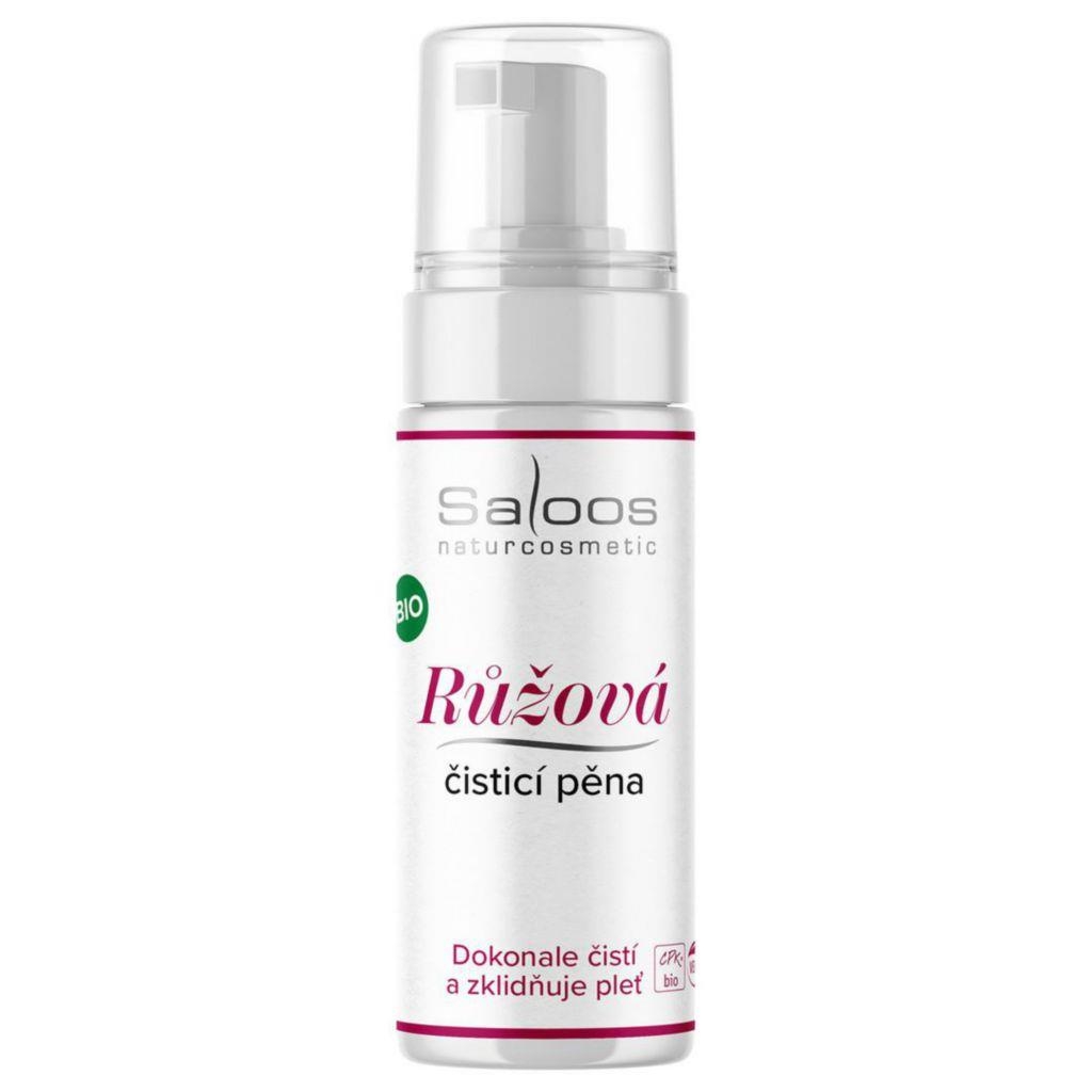 Drogerie a kosmetika - Saloos Bio Růžová čisticí pěna 150 ml