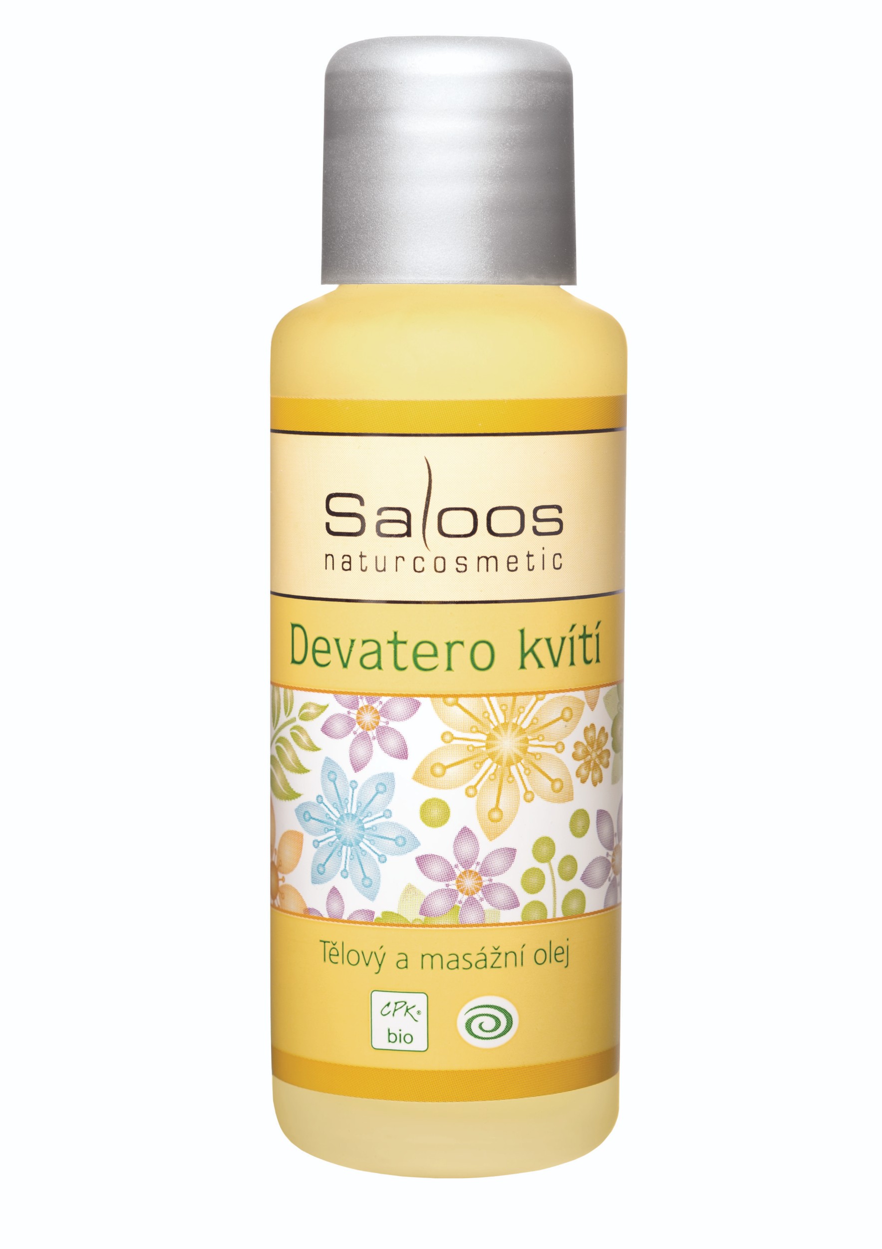 Drogerie a kosmetika - Saloos BIO Tělový a masážní olej devatero kvítí 50 ml