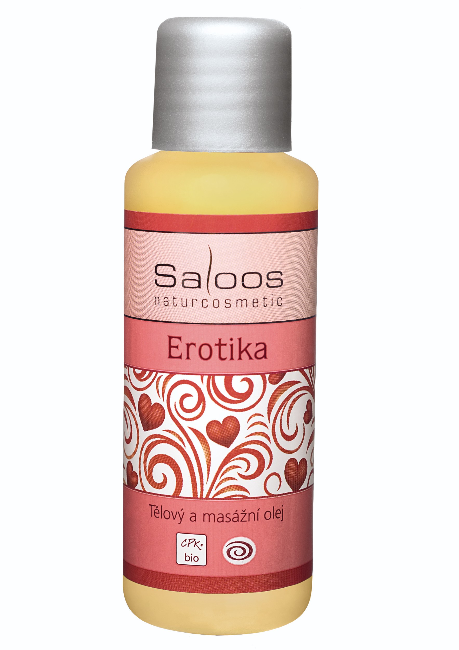Drogerie a kosmetika - Saloos BIO Tělový a masážní olej erotika 50 ml