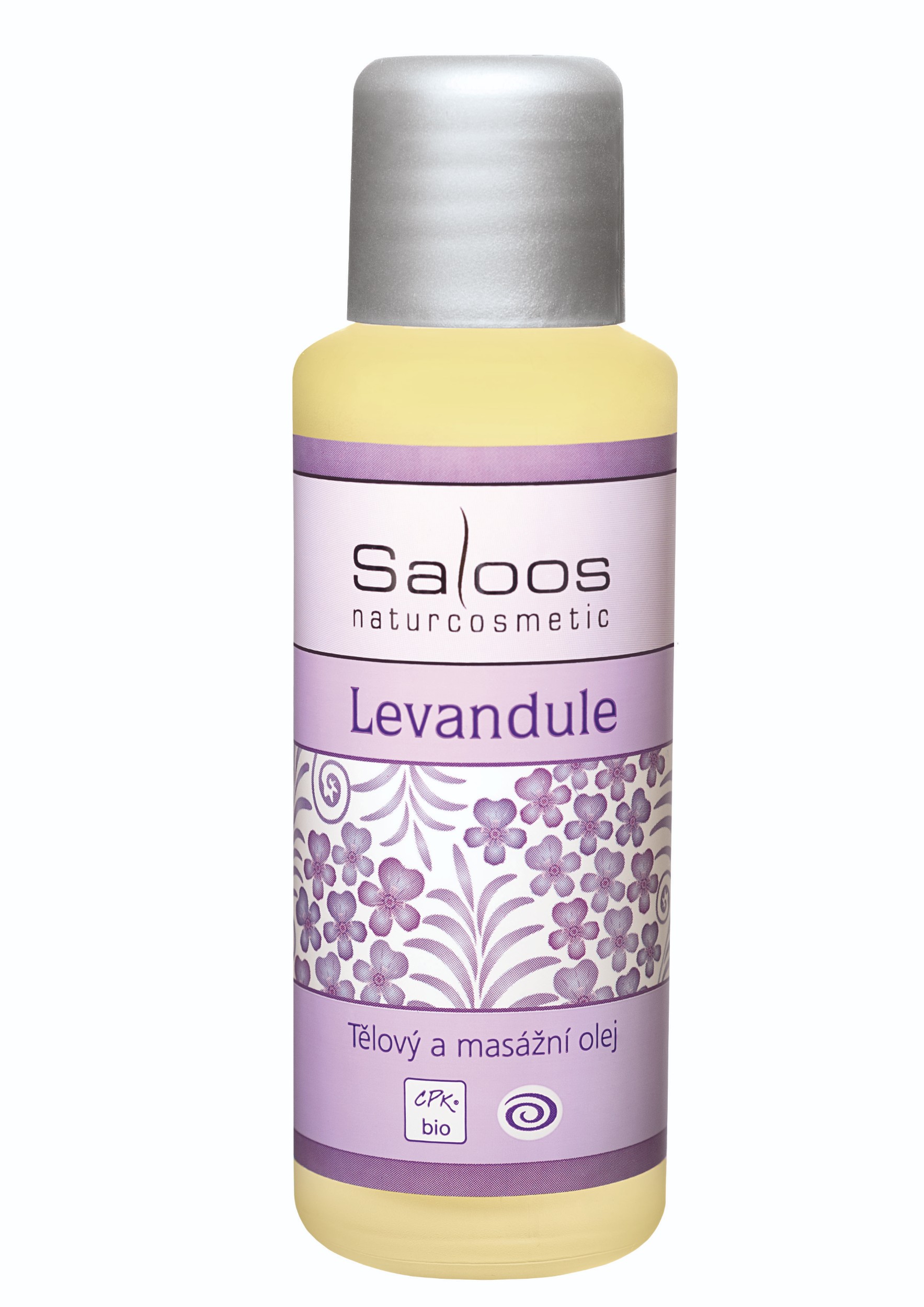 Drogerie a kosmetika - Saloos BIO Tělový a masážní olej levandule 50 ml