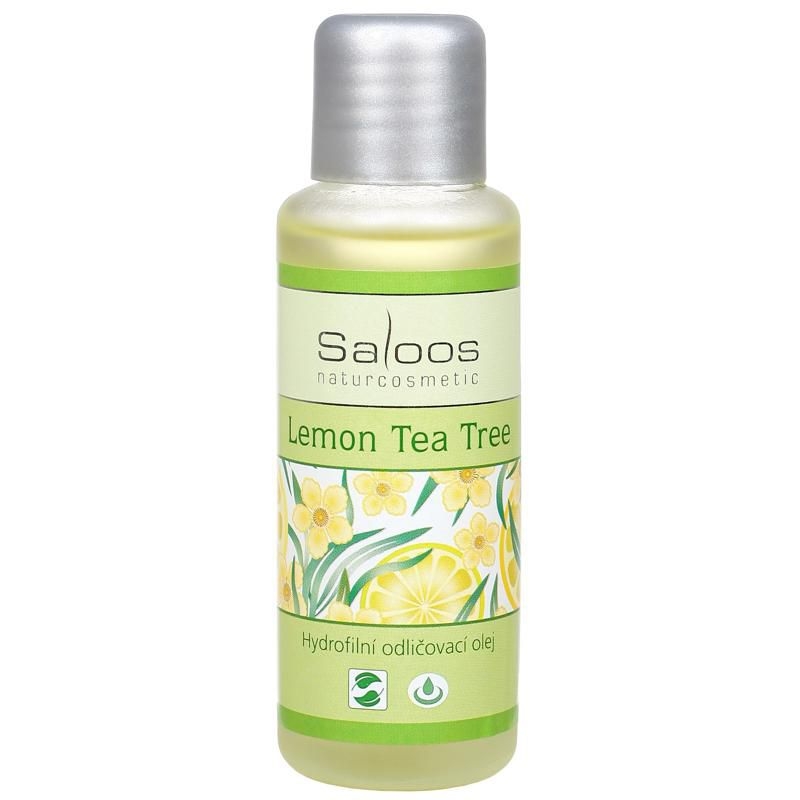 Drogerie a kosmetika - Saloos Hydrofilní odličovací olej Lemon Tea Tree 50 ml