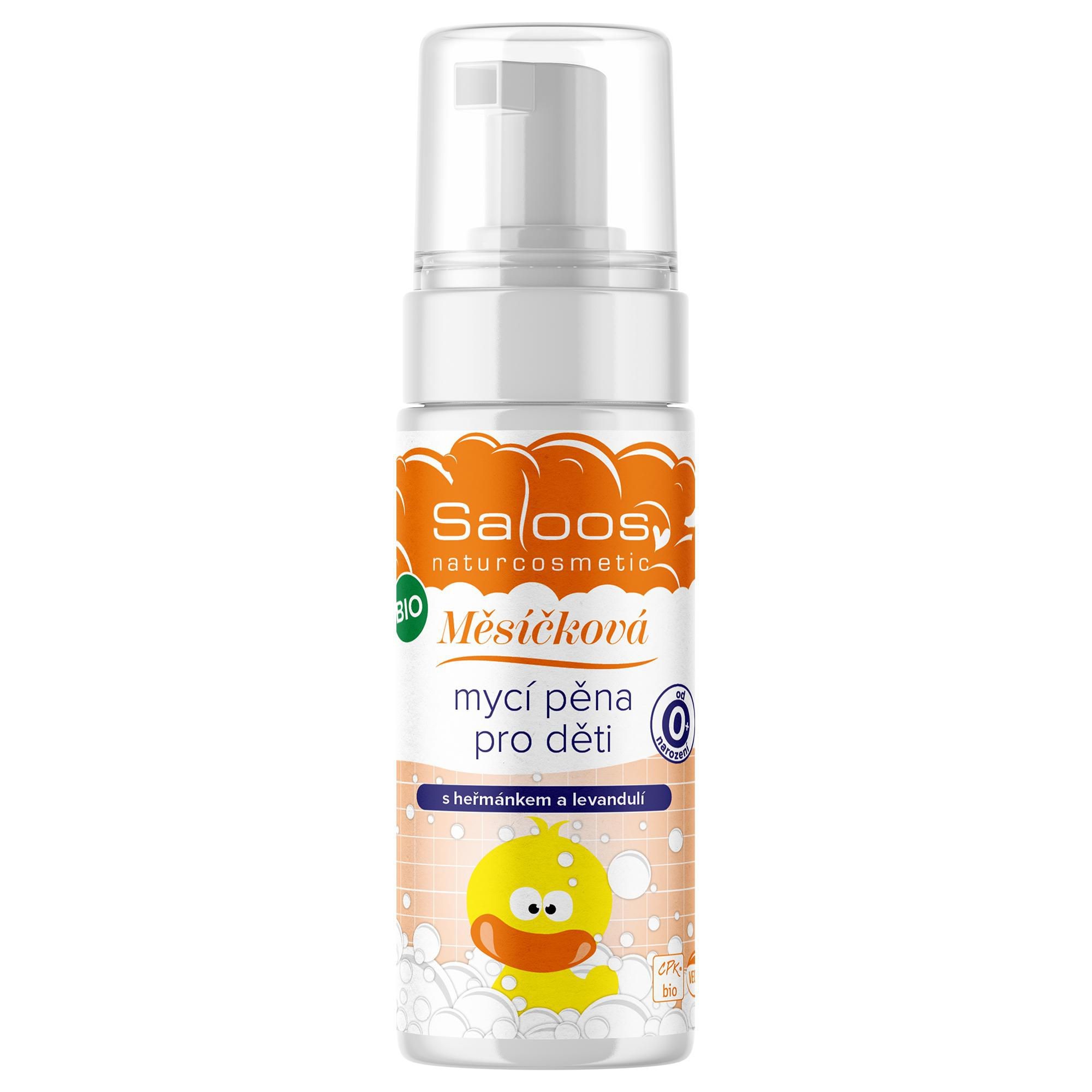 Svět dětí - Saloos Měsíčková mycí pěna pro děti 150 ml