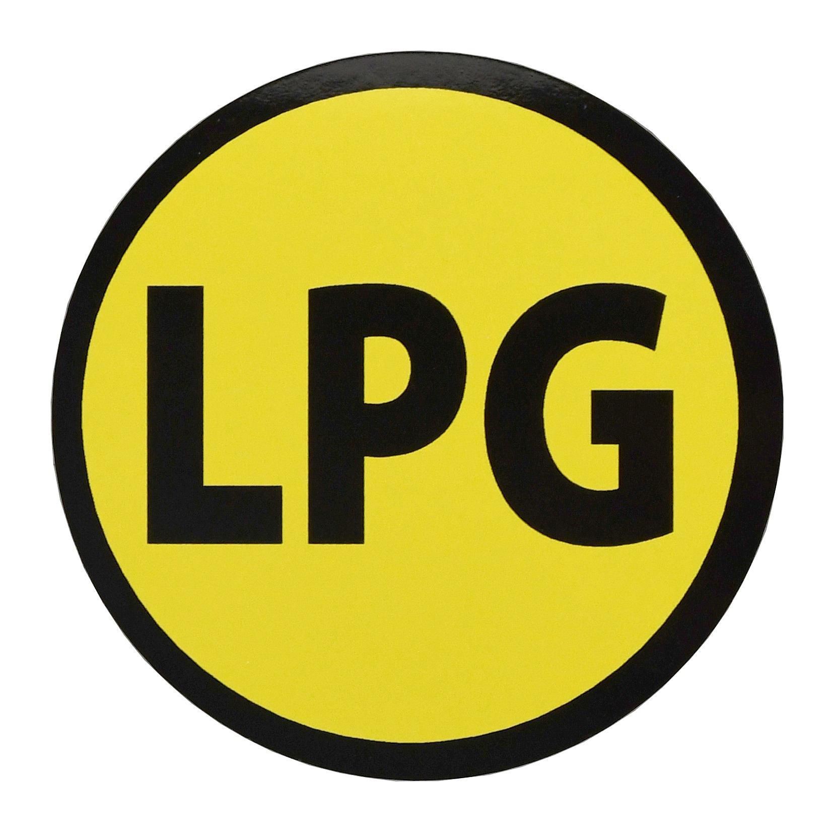Auto-moto - Samolepka LPG (70 mm)