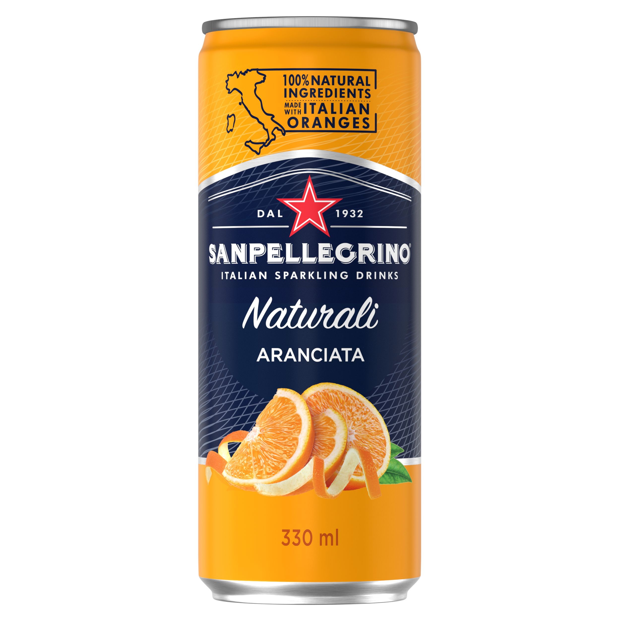Trvanlivé potraviny - Sanpellegrino Aranciata 0,33l