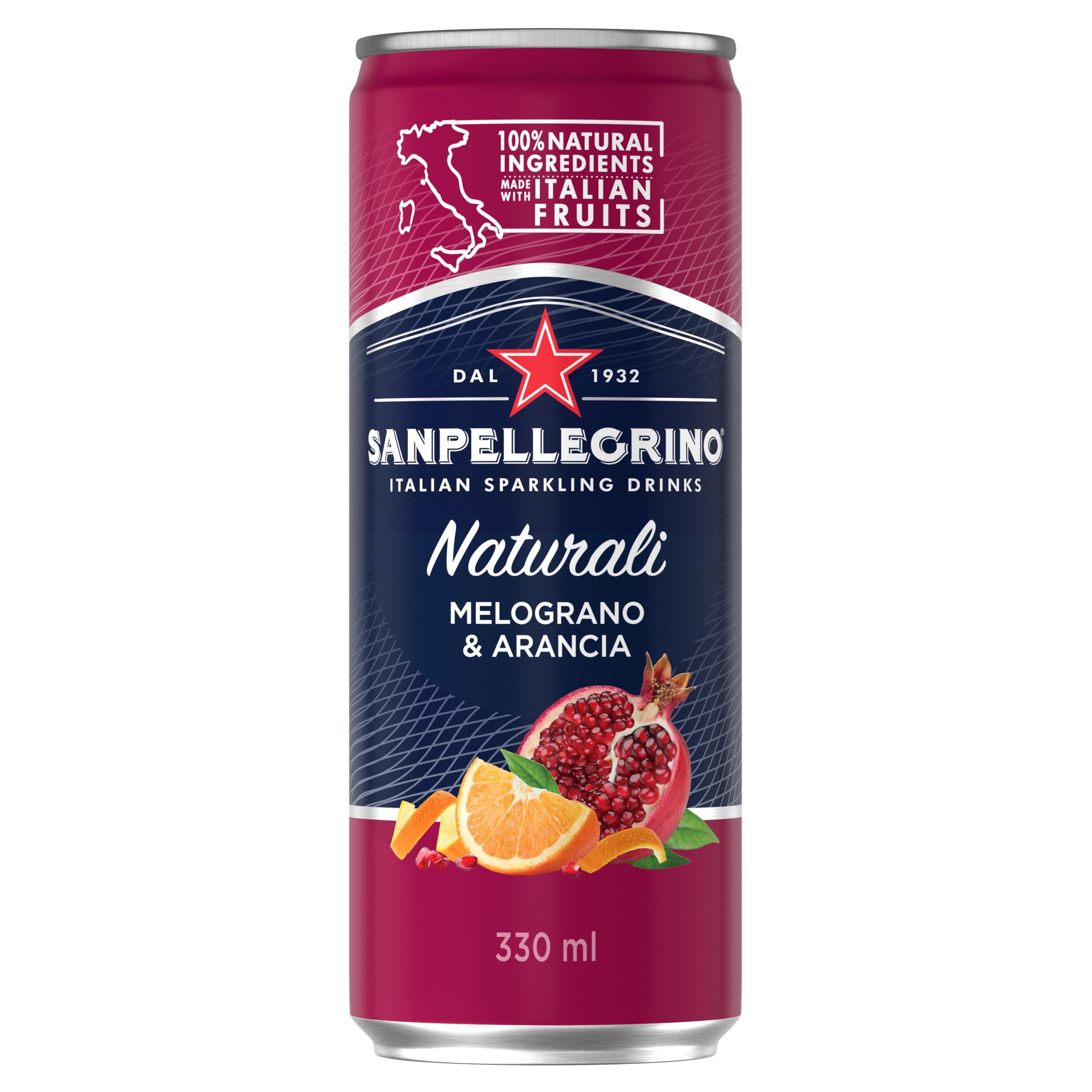 Trvanlivé potraviny - Sanpellegrino Melograno Arancia 0,33l