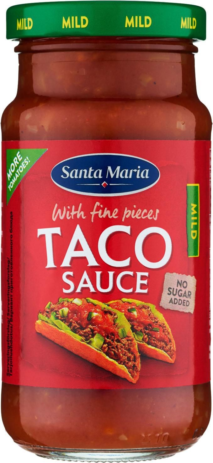 Trvanlivé potraviny - Santa Maria Tacco Mild omáčka 230 g