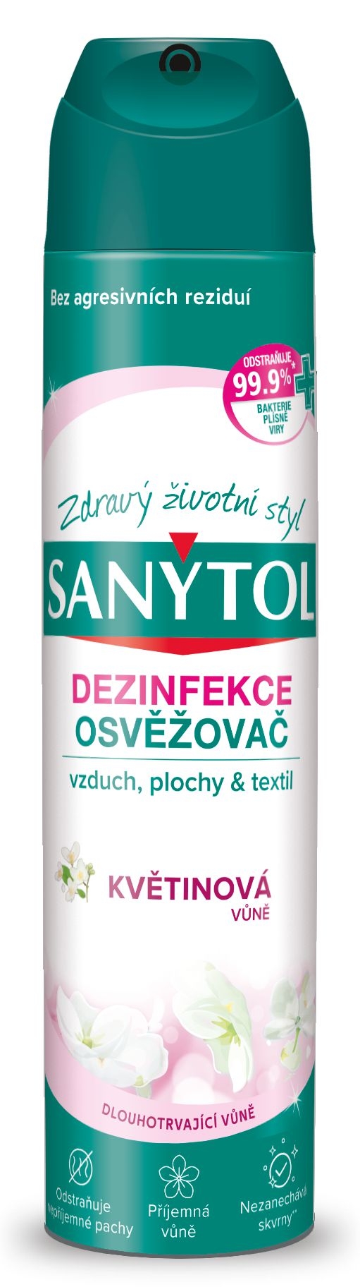 Drogerie a kosmetika - Sanytol Dezinfekce osvěžovač 300 ml