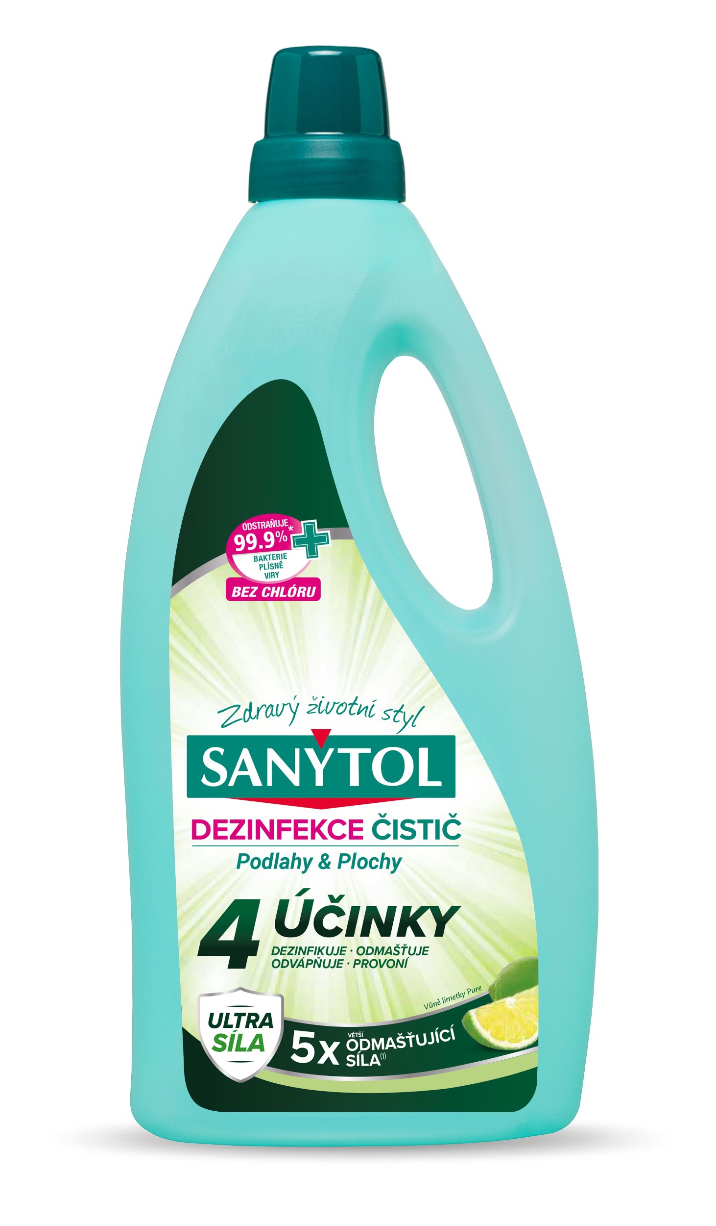 Drogerie a kosmetika - Sanytol dezinfekční čistič 4 účinky 1000ml