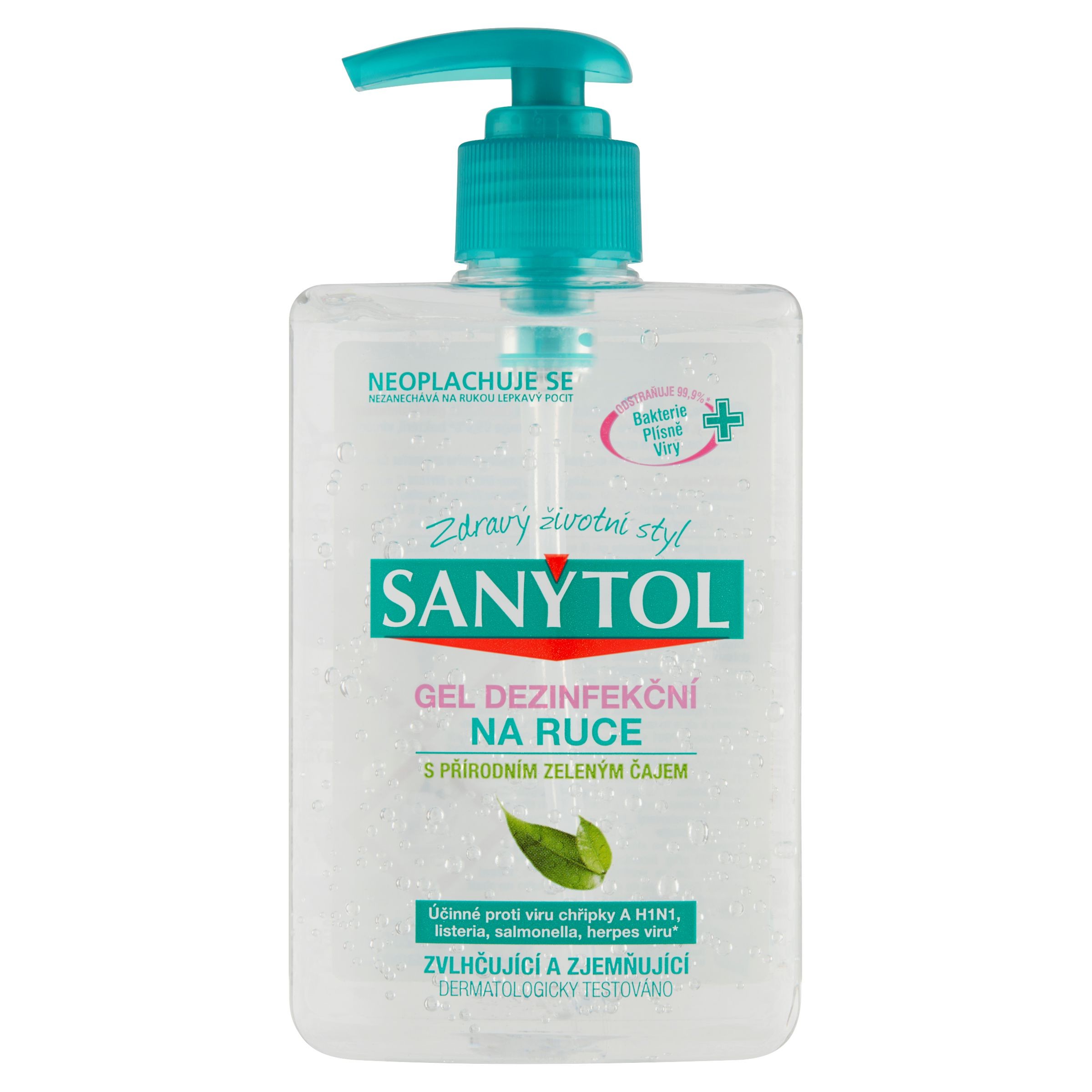 Drogerie a kosmetika - Sanytol Gel dezinfekční na ruce 250 ml