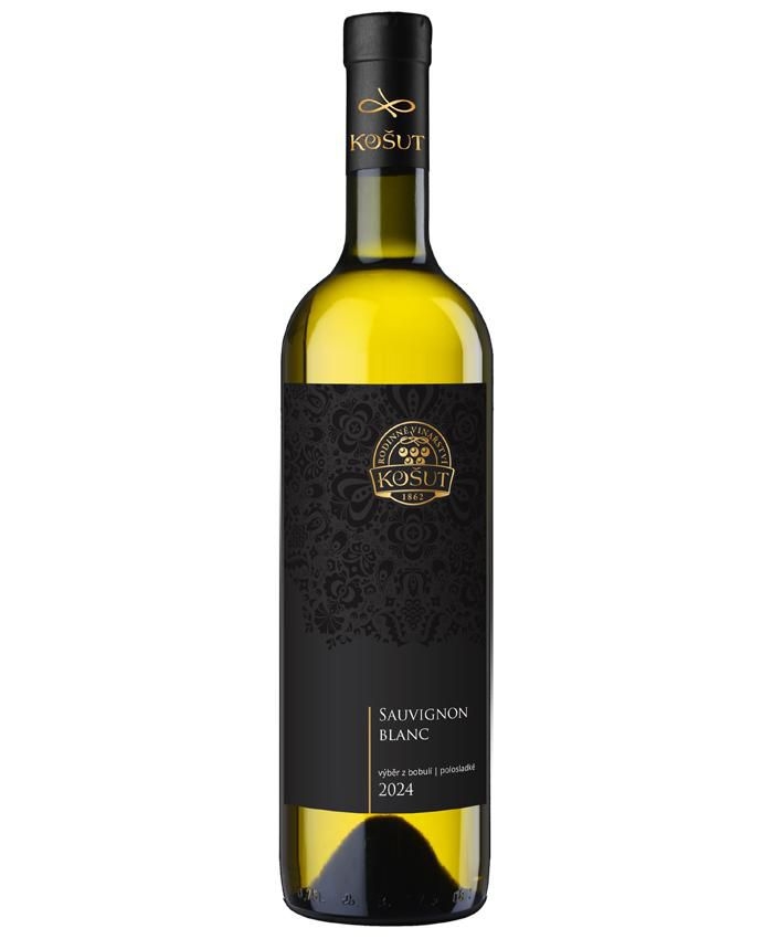 Nápoje - Sauvignon blanc, výběr z bobulí, 2024, polosladké