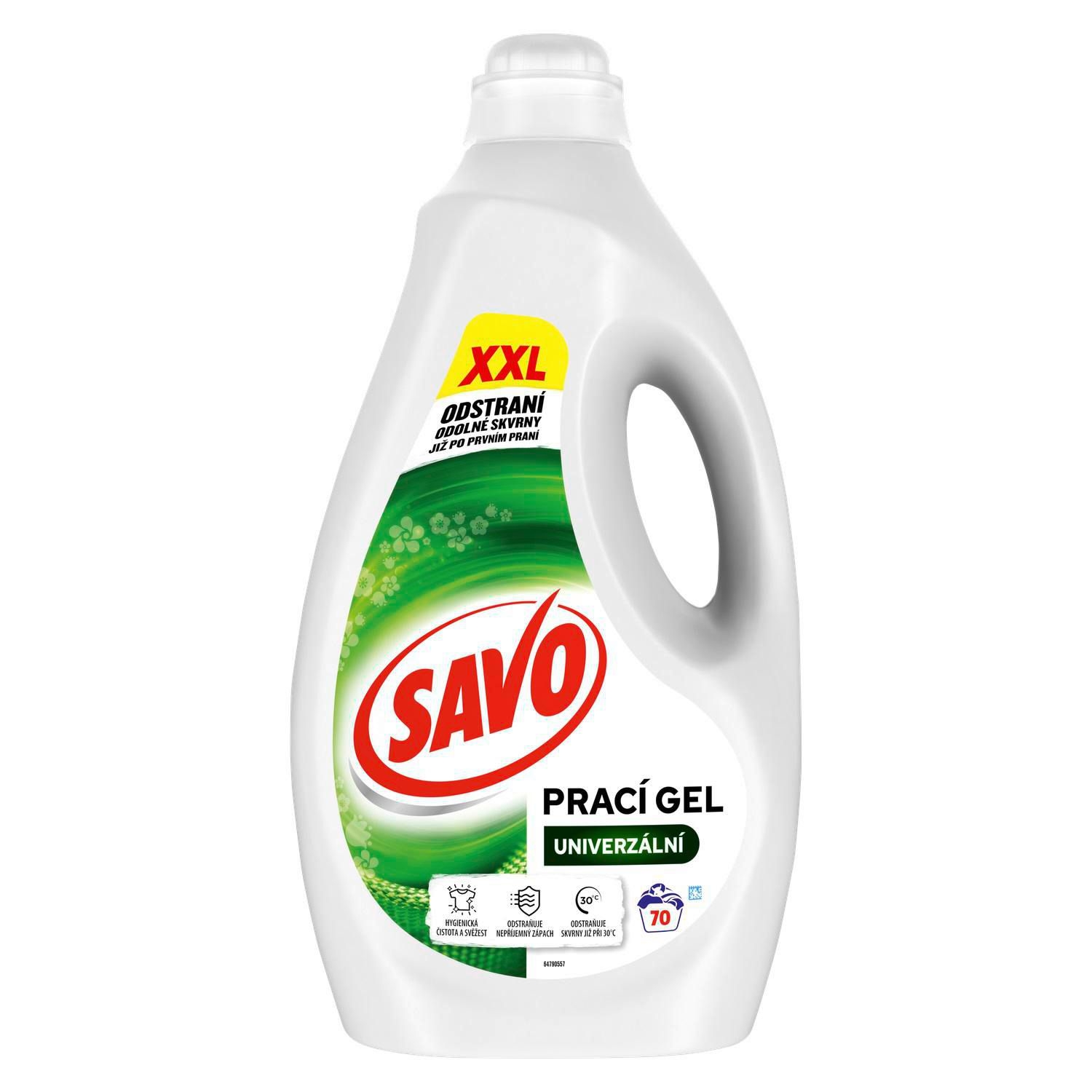 Savo Bez chlóru Universal prací gel na bílé a barevné prádlo 3,5 l 70 praní-0