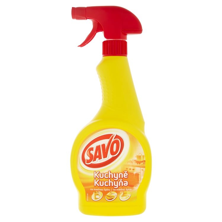 Drogerie a kosmetika - Savo Kuchyně čisticí sprej 500 ml