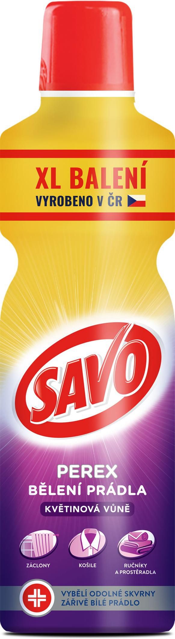 Drogerie a kosmetika - Savo Perex Květinová vůně 1,2l