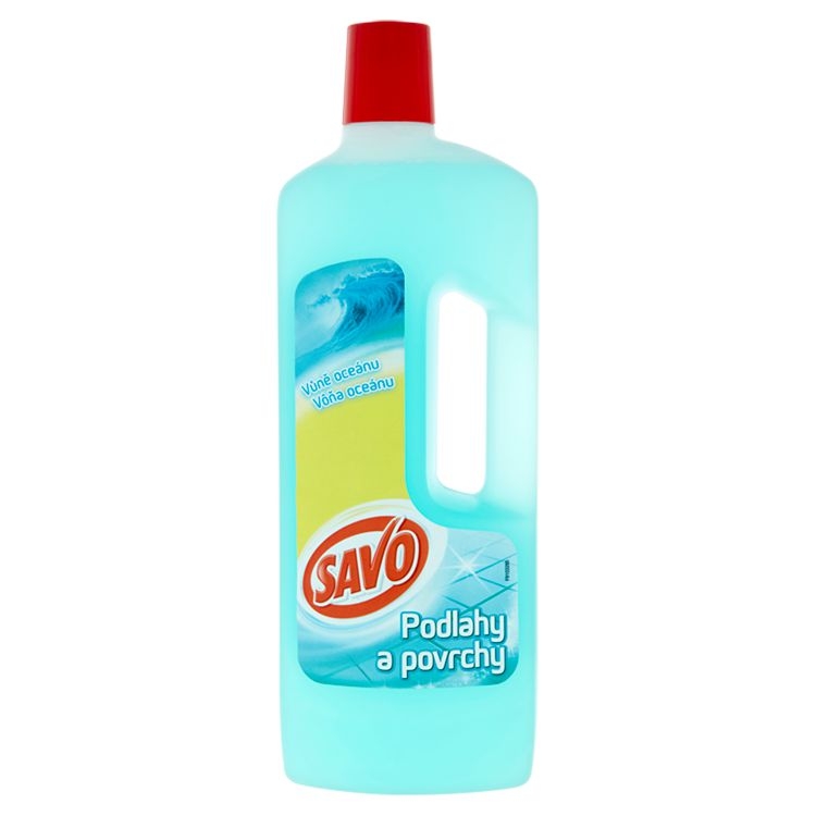 Drogerie a kosmetika - Savo Podlahy a povrchy Oceán 750 ml