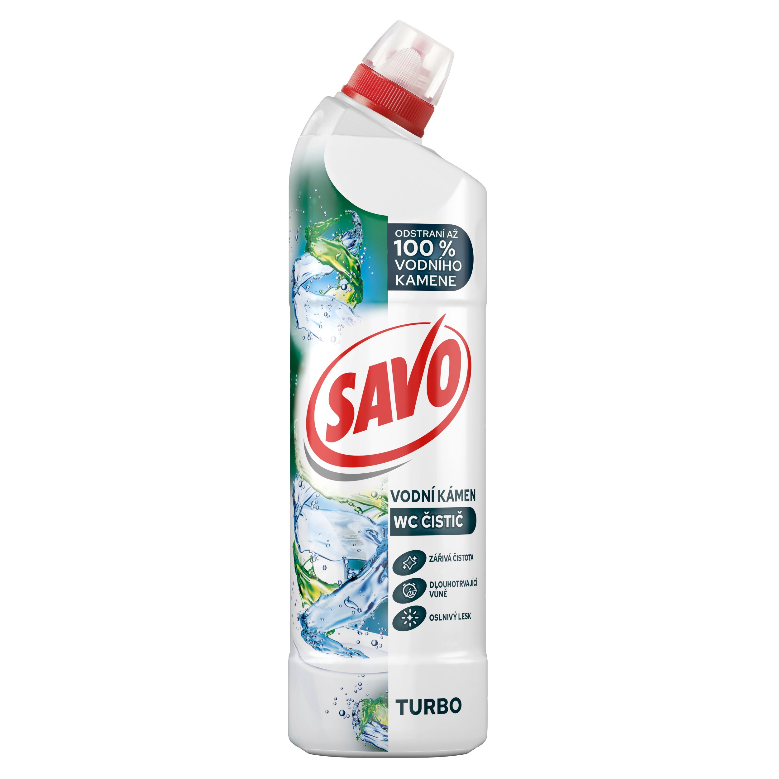 Drogerie a kosmetika - Savo WC gel Na vodní kámen Turbo 700 ml