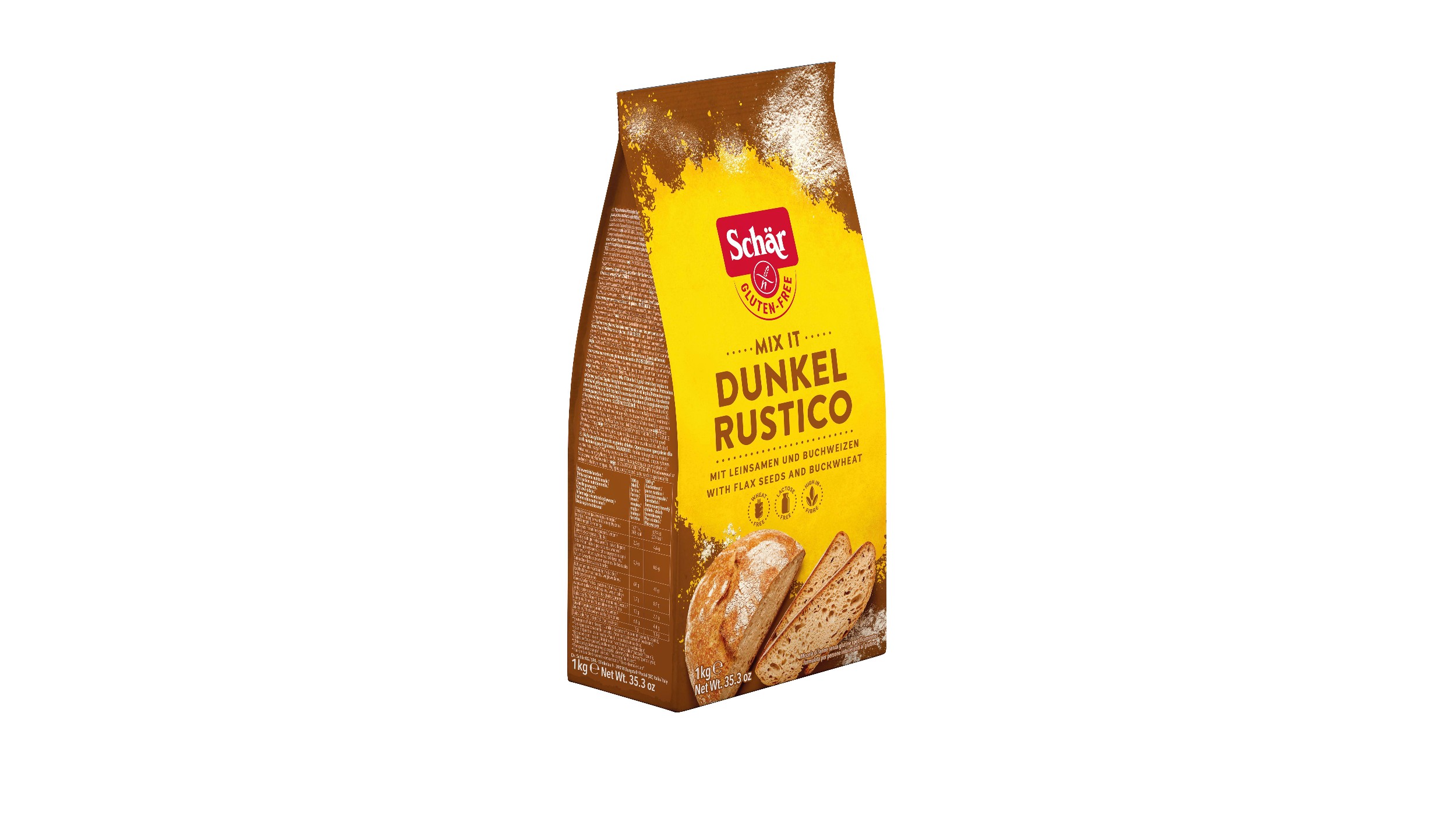 Zdravý svět - Schär Brotmix tmavý 1Kg
