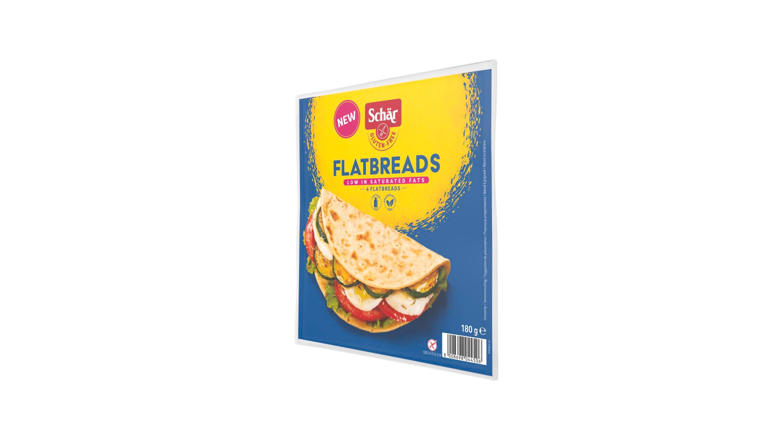 Zdravý svět - Schär Flatbreads 180G