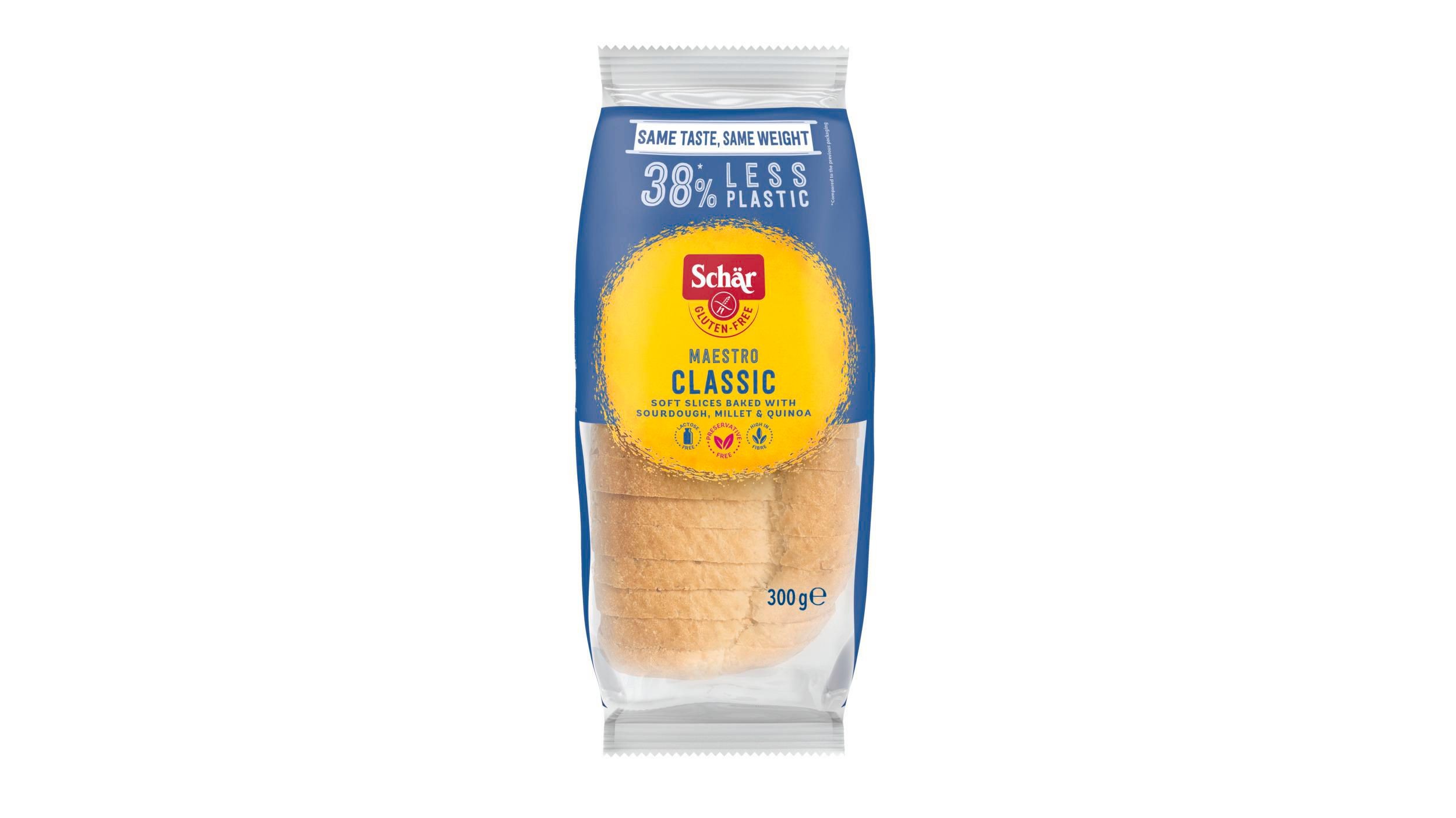 Zdravý svět - Schär Meisterbäckers classic bílý plátkový chléb bez lepku 300 g