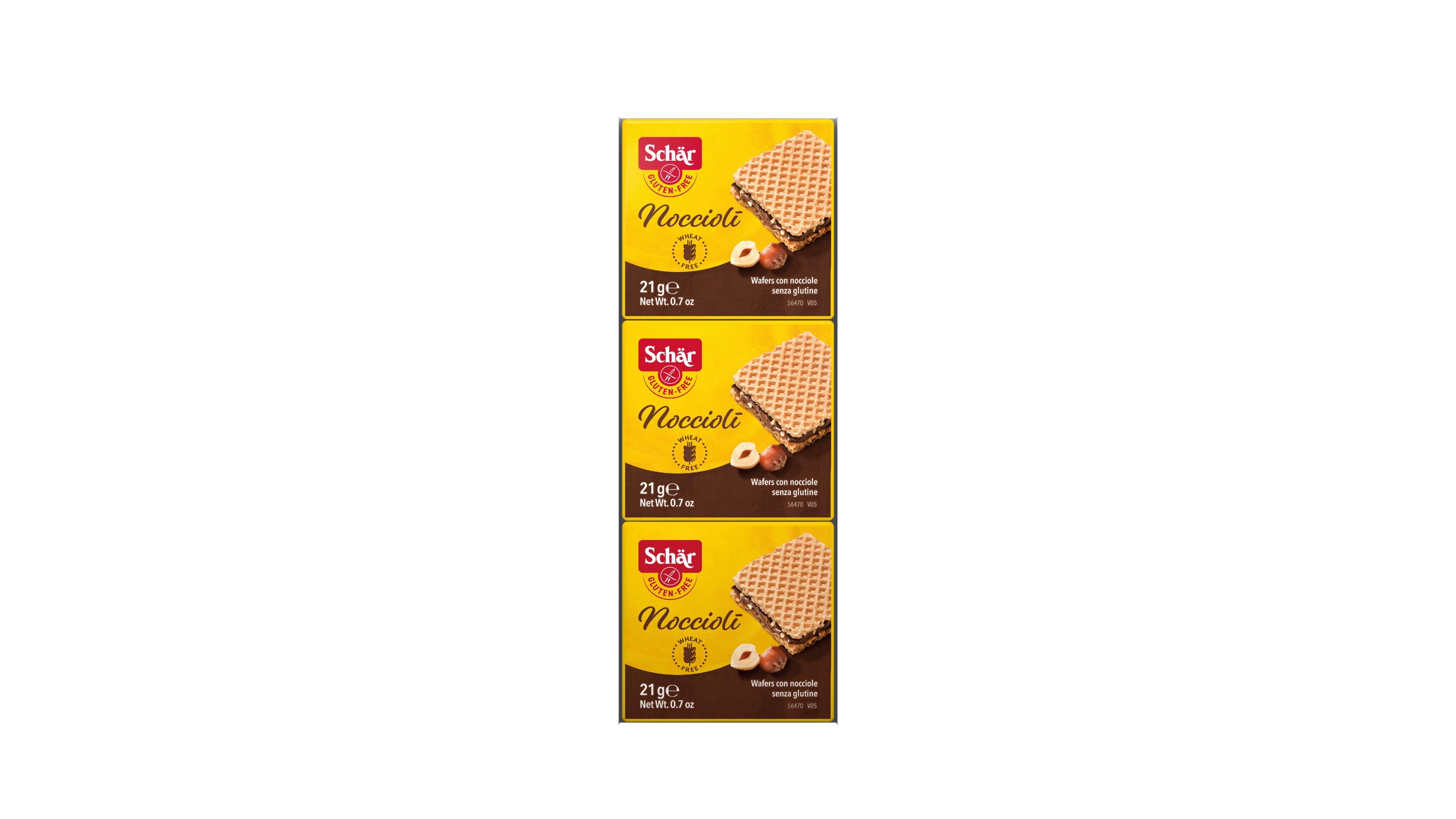 Zdravý svět - Schär Noccioli bezlepkové 3x21g