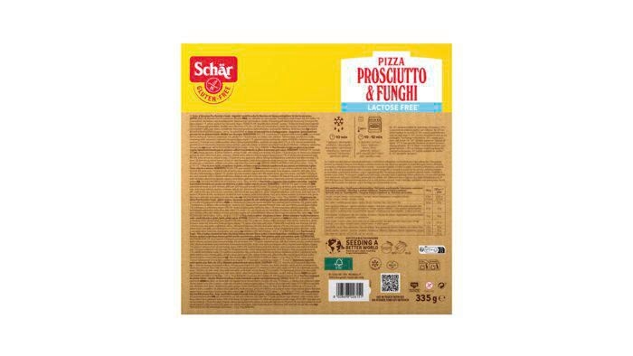 Schär Pizza Prosciutto & Funghi 335 g-0