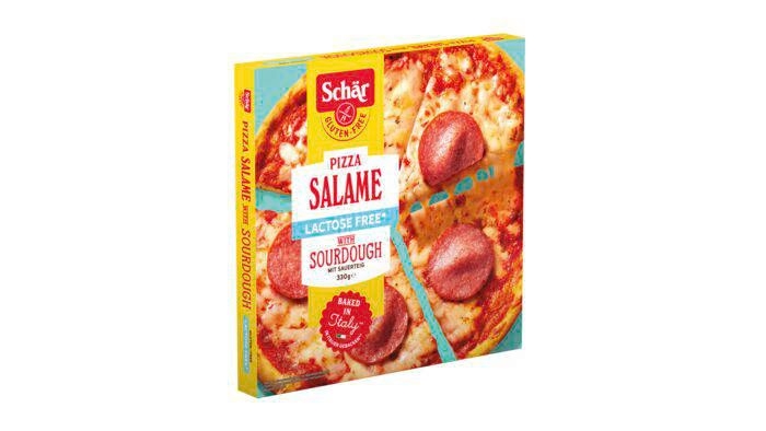 Schär Pizza Salame bez laktózy a lepku mražená 330 g-4