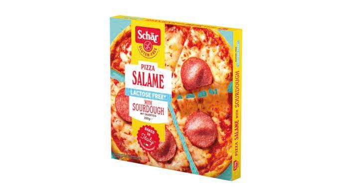 Schär Pizza Salame bez laktózy a lepku mražená 330 g-1