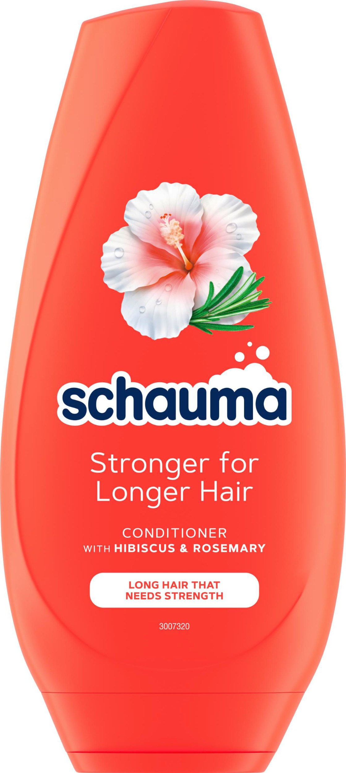 Drogerie a kosmetika - Schauma Stronger for Longer Hair kondicionér pro dlouhé vlasy s ibiškem a rozmarýnem 250ml