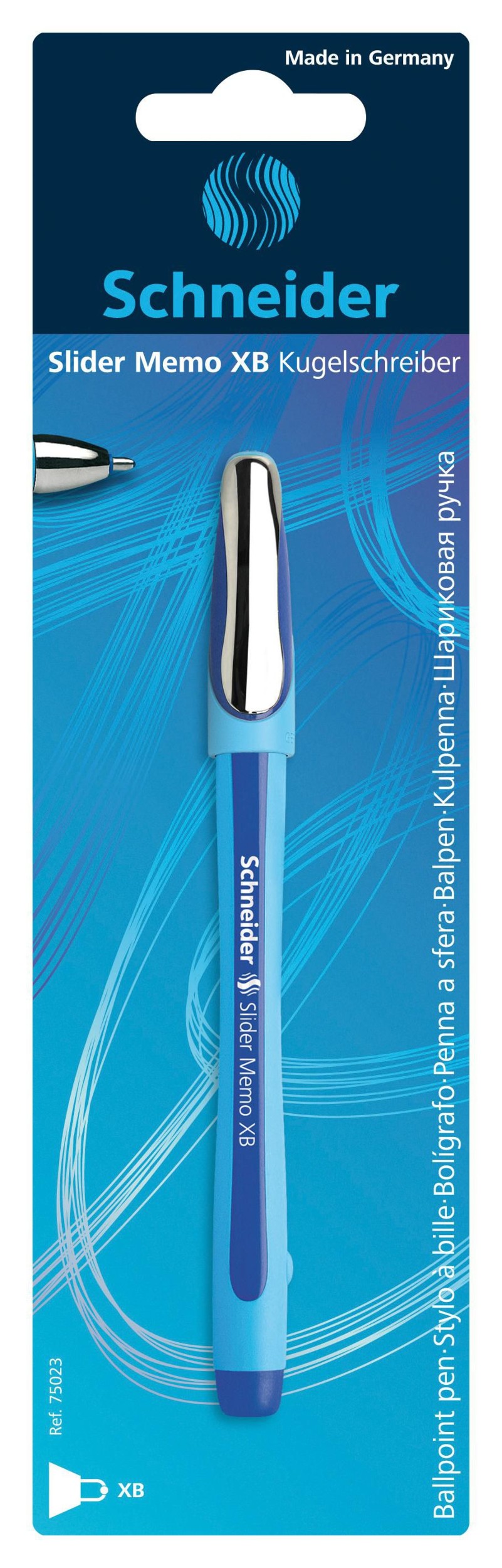 Domácnost a Zahrada - Schneider KT Slider Memo XB modrá 1 ks