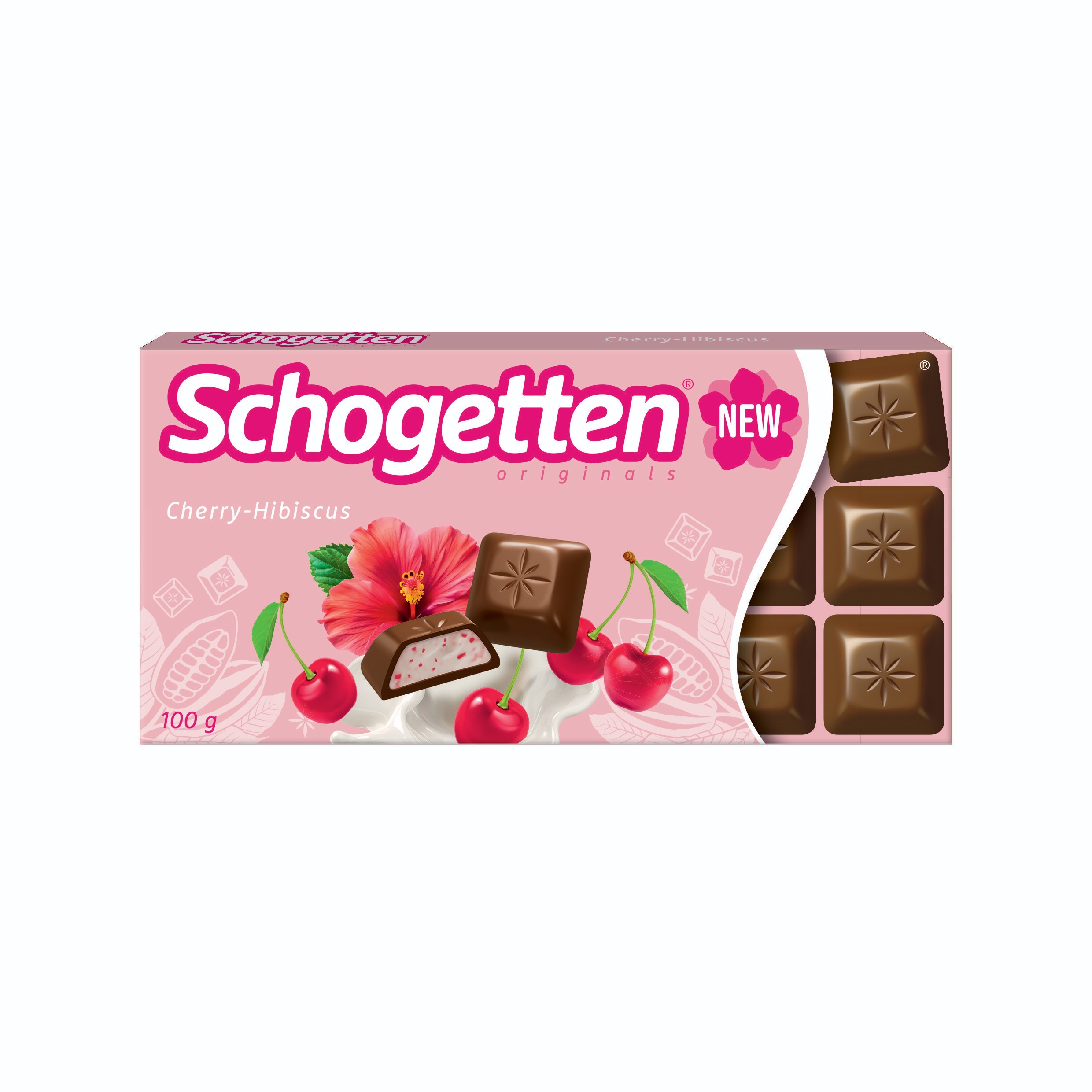 Trvanlivé potraviny - Schogetten Cherry Hibiscus 100g
