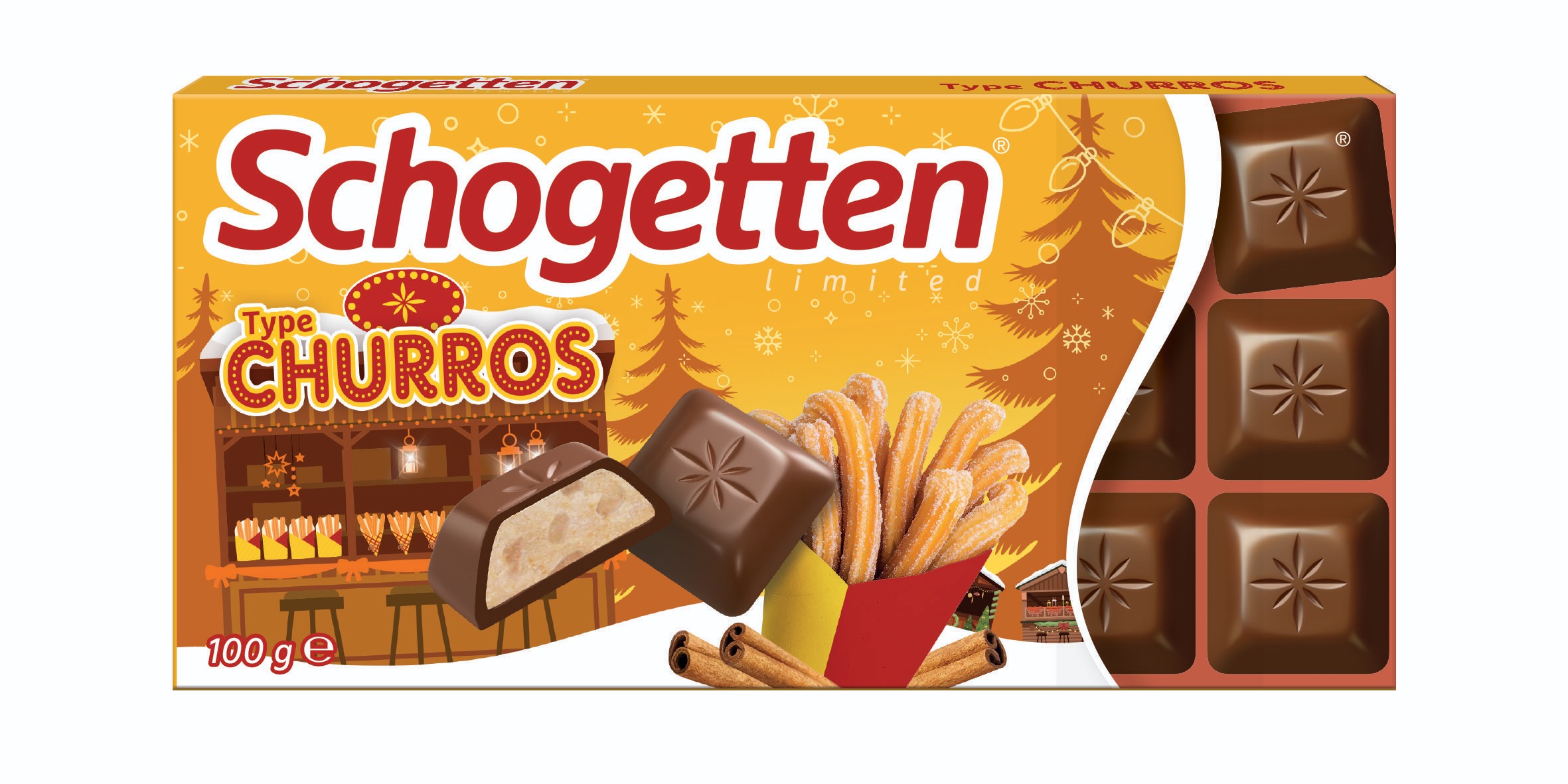 Trvanlivé potraviny - Schogetten Churros 100g