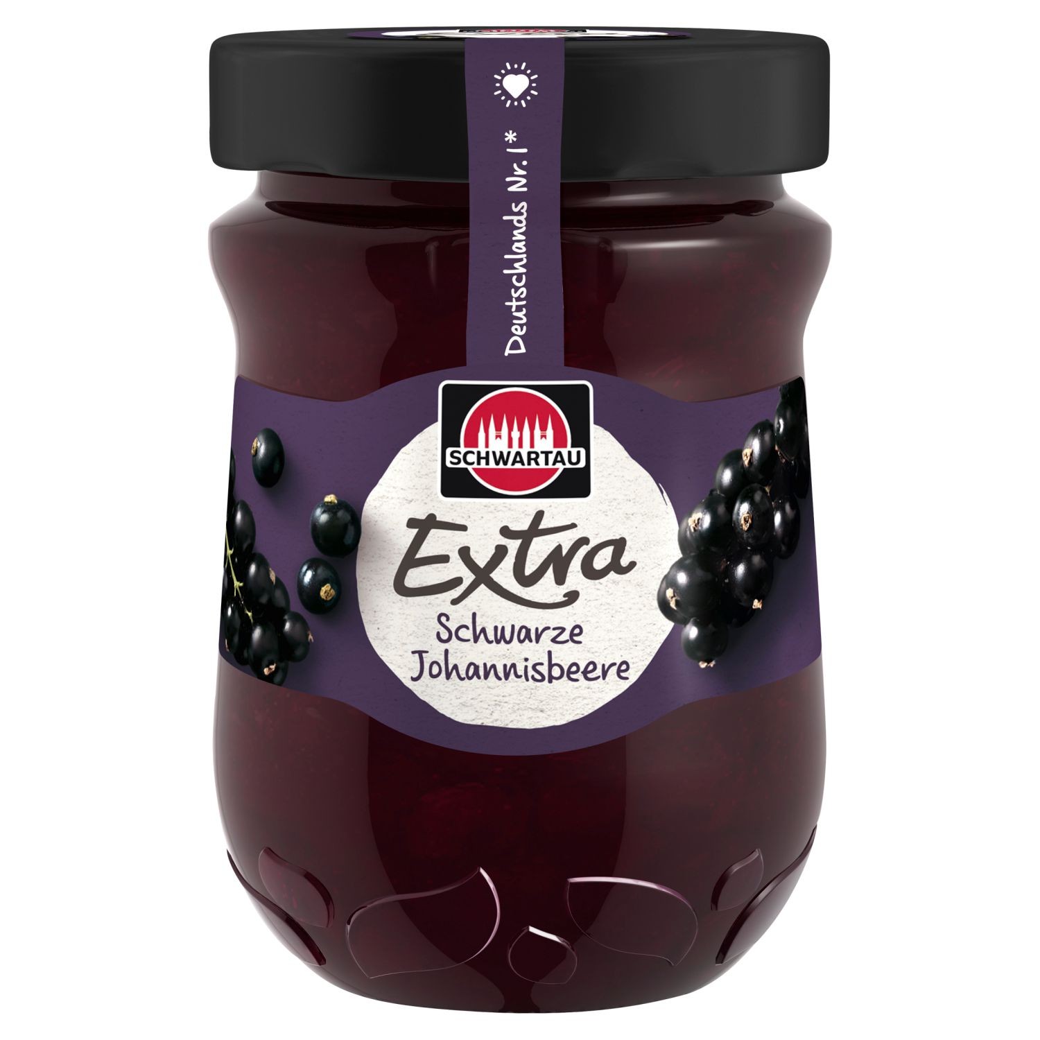Trvanlivé potraviny - Schwartau Extra džem černý rybíz 340g