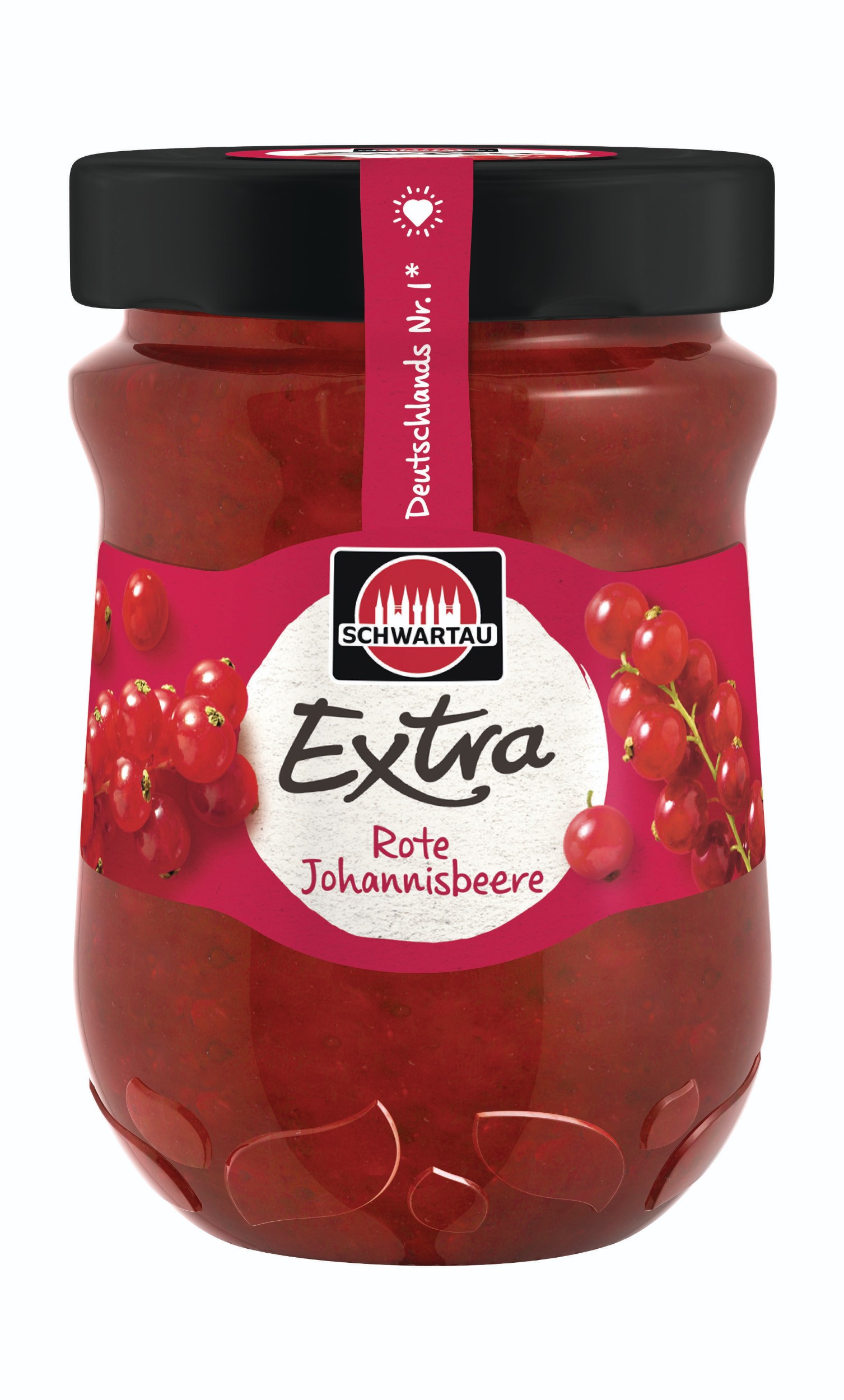 Trvanlivé potraviny - Schwartau Extra džem červený rybíz 340g