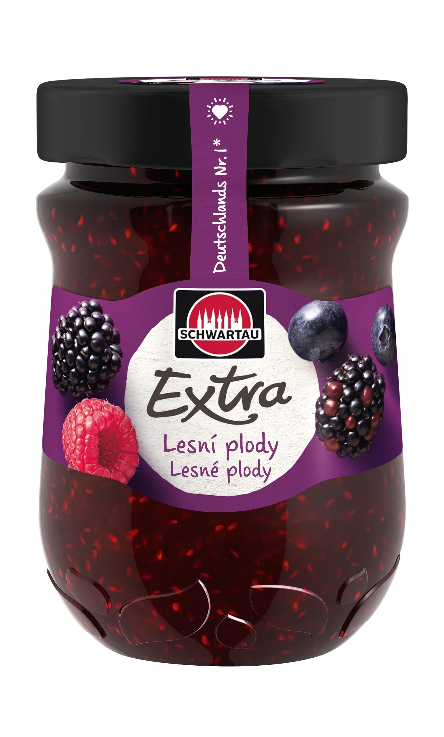 Trvanlivé potraviny - Schwartau Extra džem lesní plody 340g