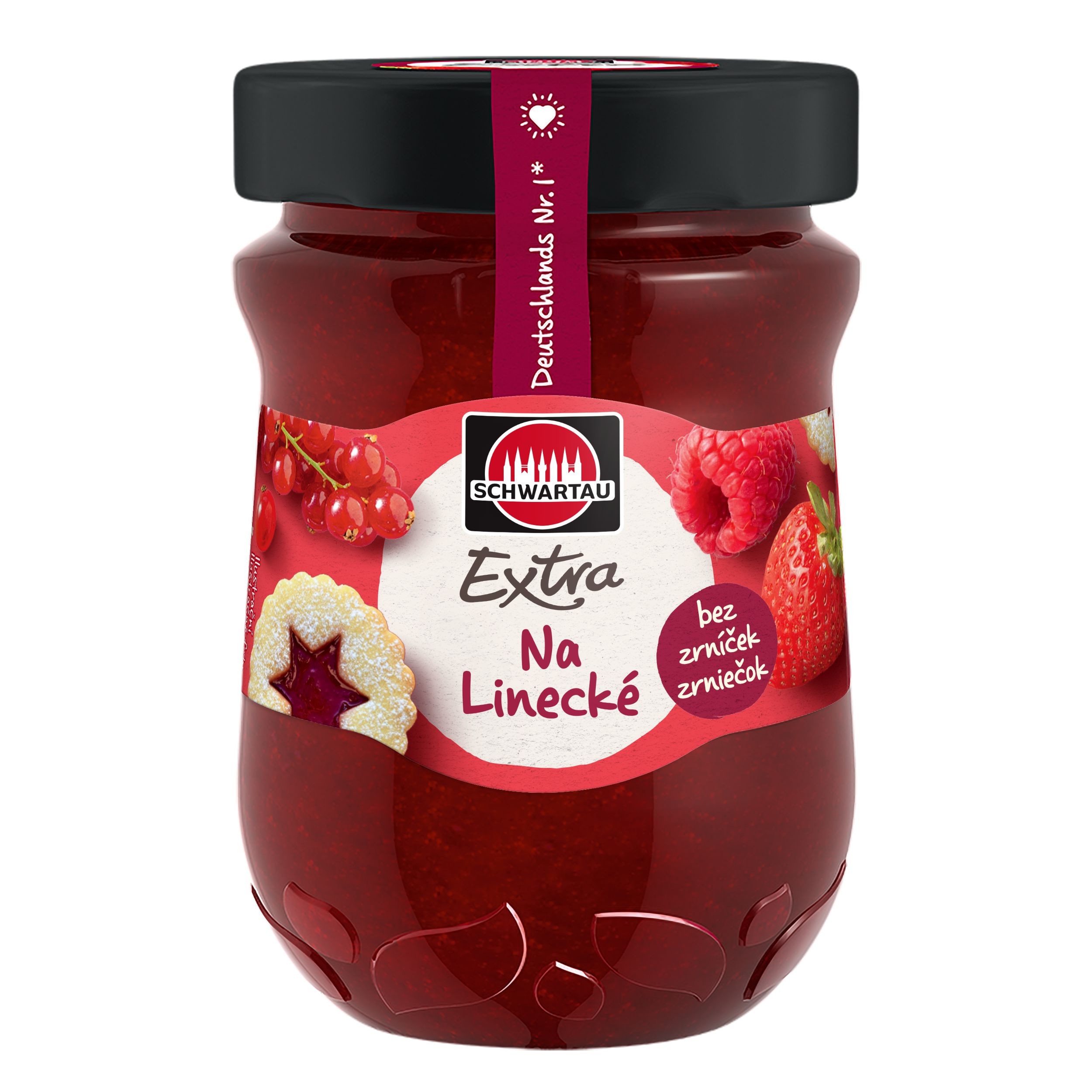 Trvanlivé potraviny - Schwartau Extra džem na linecké 340g