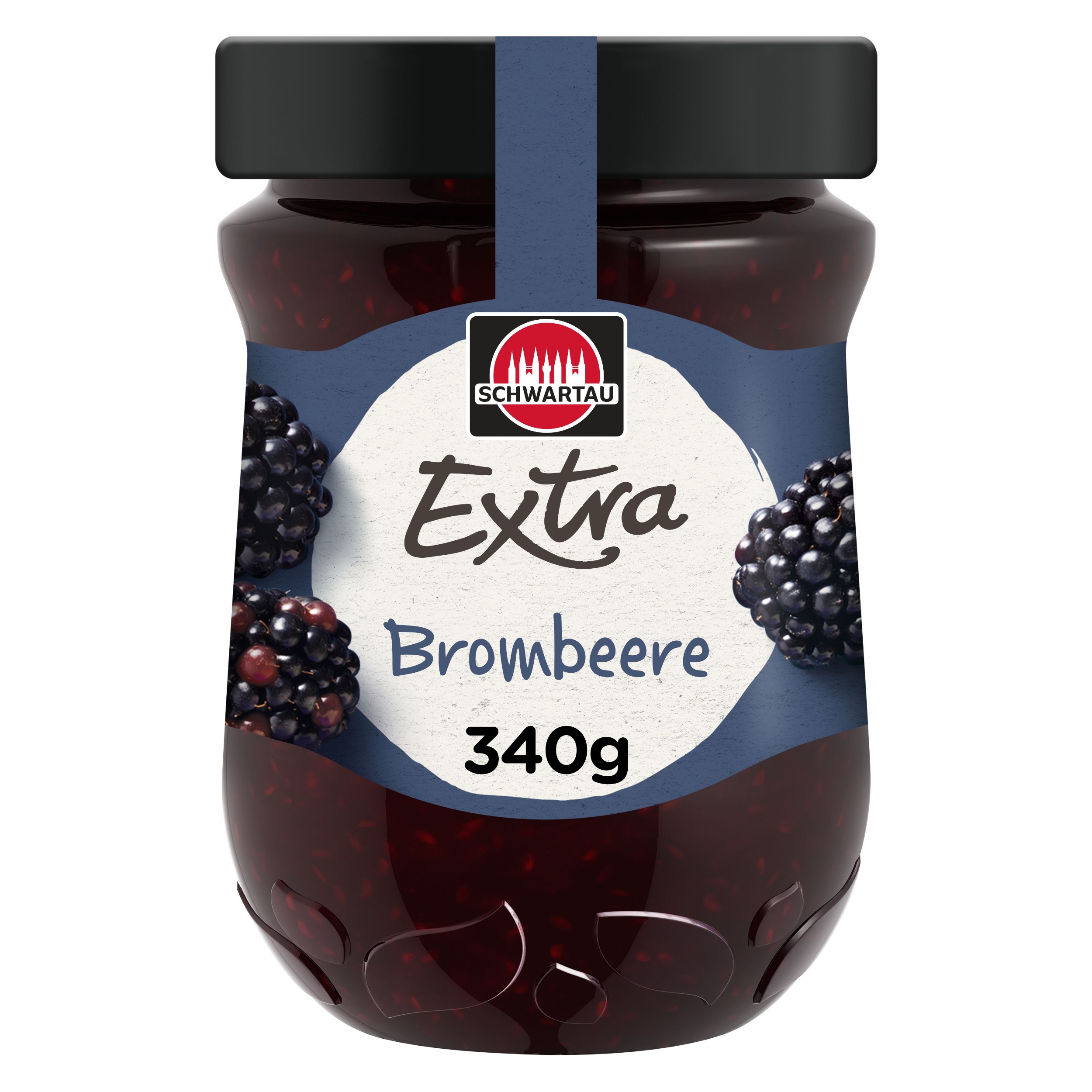 Trvanlivé potraviny - Schwartau Extra džem ostružina 340g