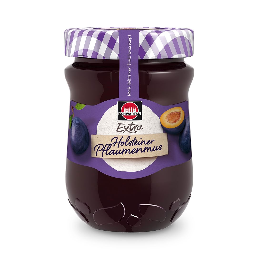 Trvanlivé potraviny - Schwartau Extra švestková pochoutka 330g